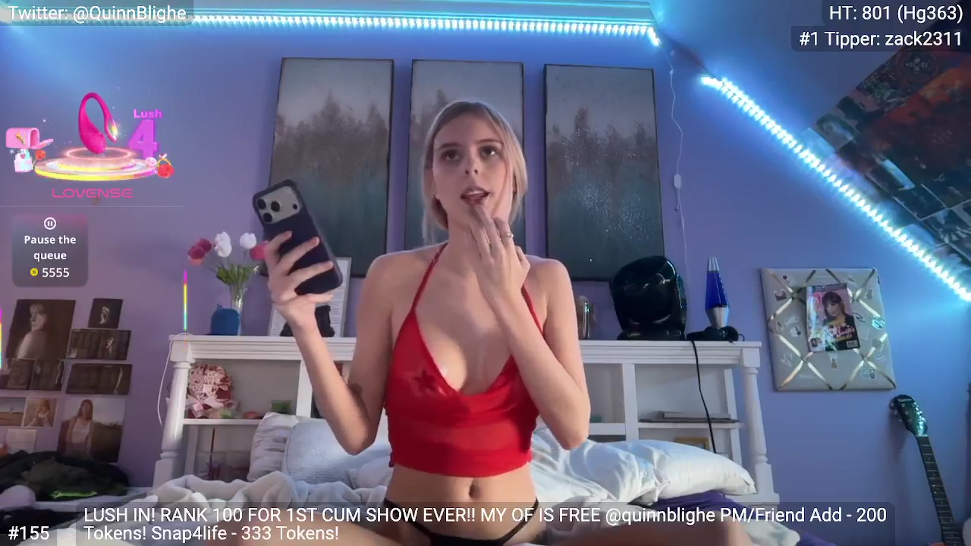 Gallery image thumbnail from QuinnBlighe's myfreecams stream on, 01/04/2026, 20:03 image 16 of 20