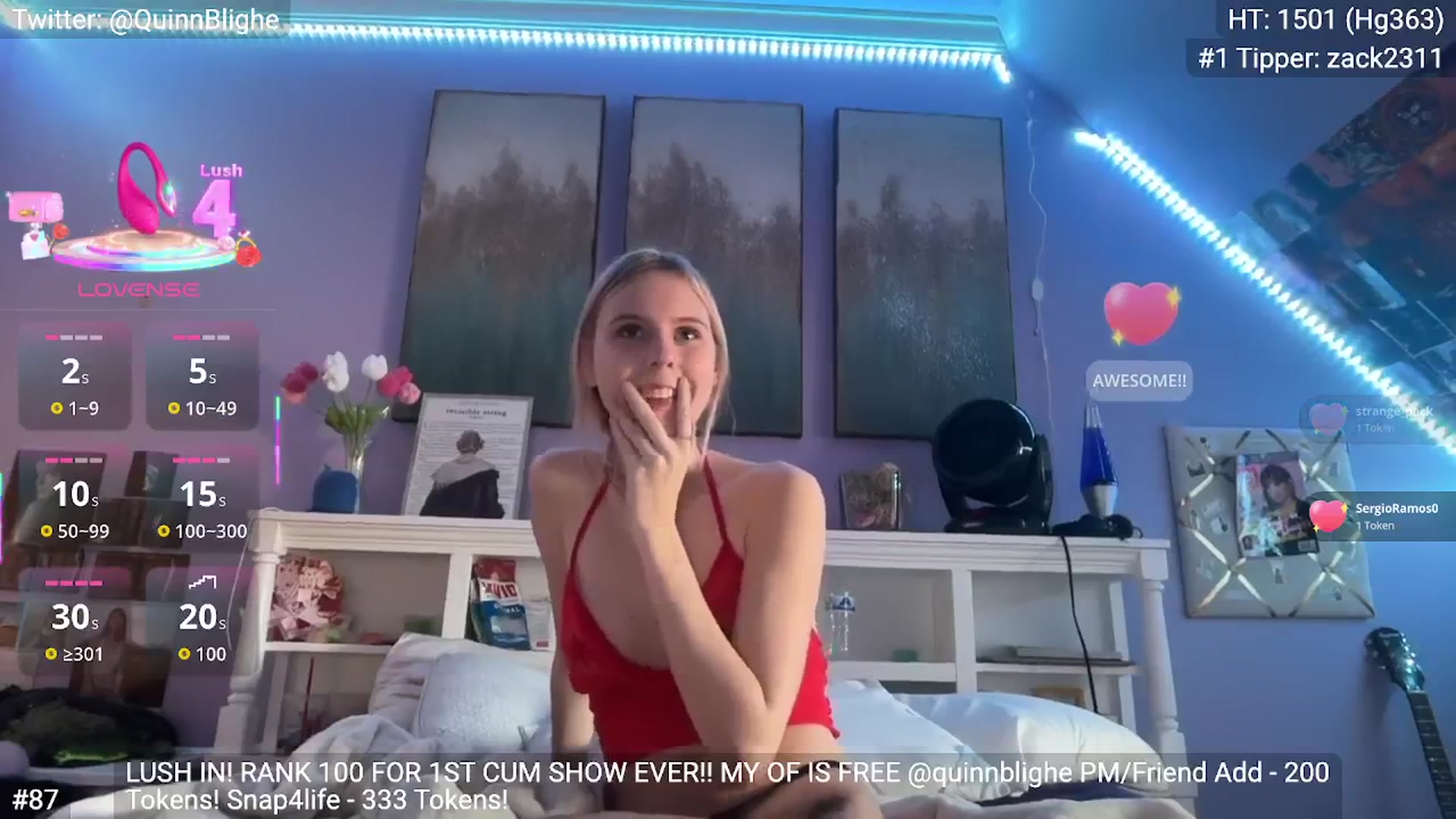 Gallery image thumbnail from QuinnBlighe's myfreecams stream on, 01/04/2026, 20:53 image 20 of 20