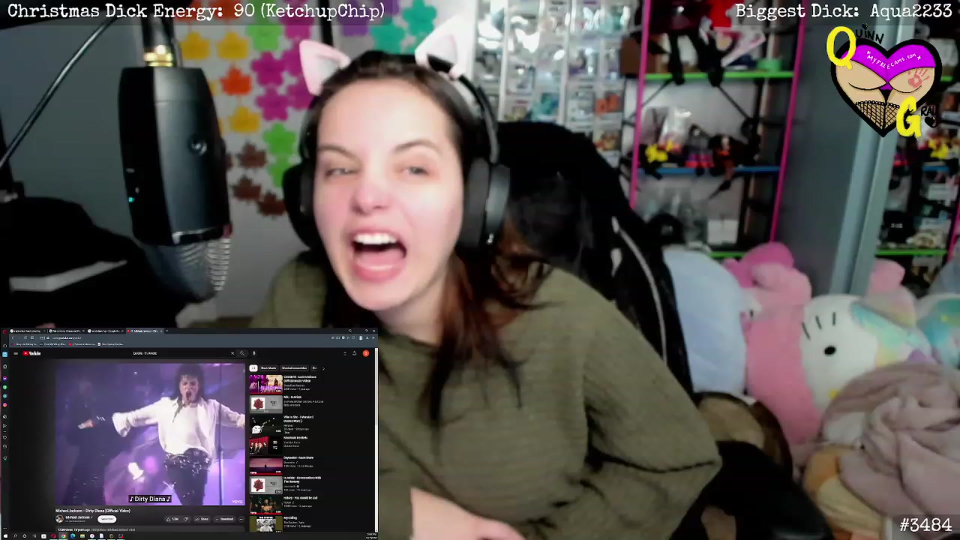 Gallery image thumbnail from QuinnGray's myfreecams stream on, 12/20/2022, 04:43 image 8 of 20