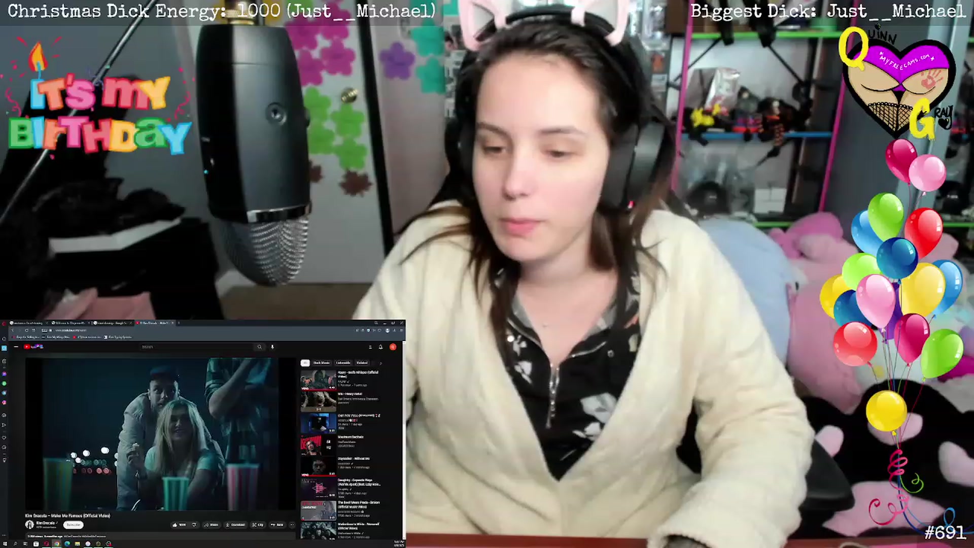 Gallery image thumbnail from QuinnGray's myfreecams stream on, 01/10/2023, 04:13 image 9 of 20