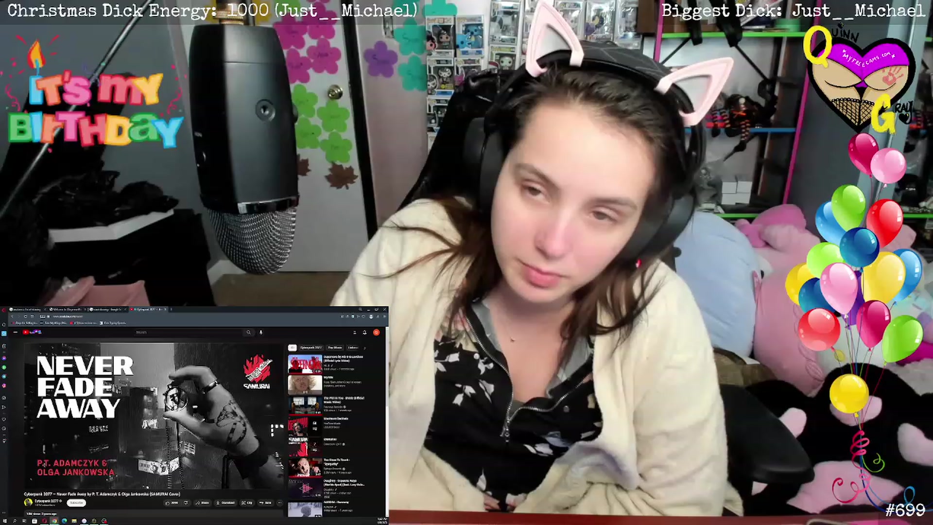 Gallery image thumbnail from QuinnGray's myfreecams stream on, 01/10/2023, 04:13 image 3 of 20