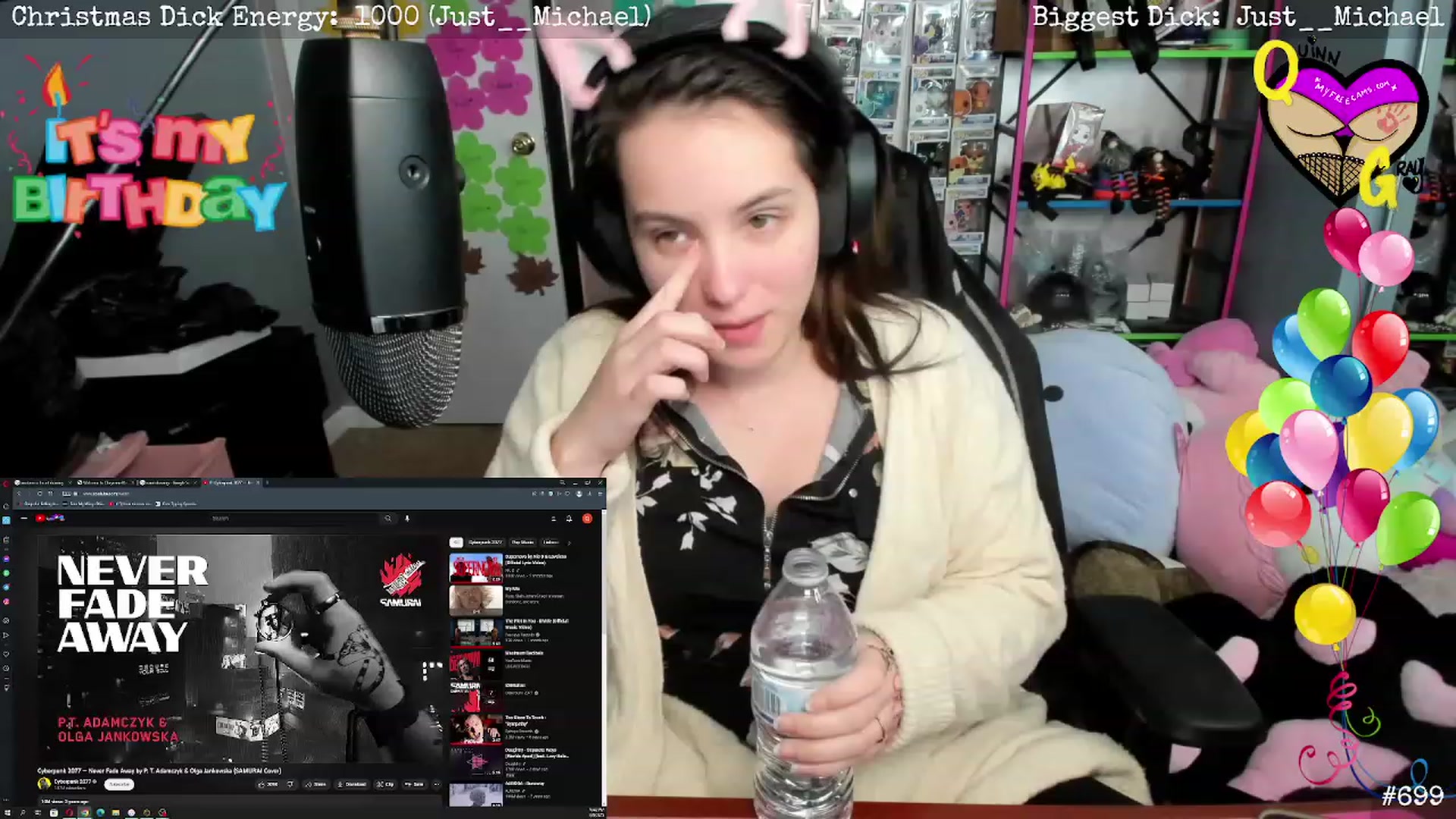Gallery image thumbnail from QuinnGray's myfreecams stream on, 01/10/2023, 04:13 image 4 of 20