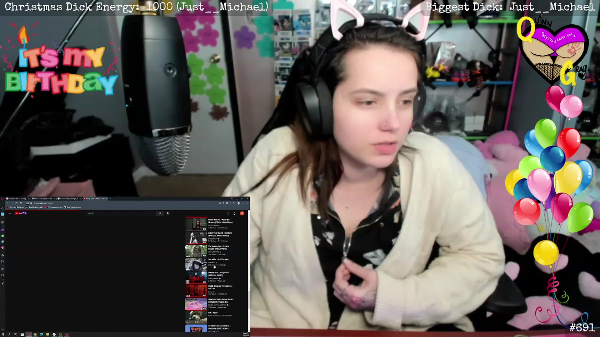 Gallery image thumbnail from QuinnGray's myfreecams stream on, 01/10/2023, 04:13 image 11 of 20