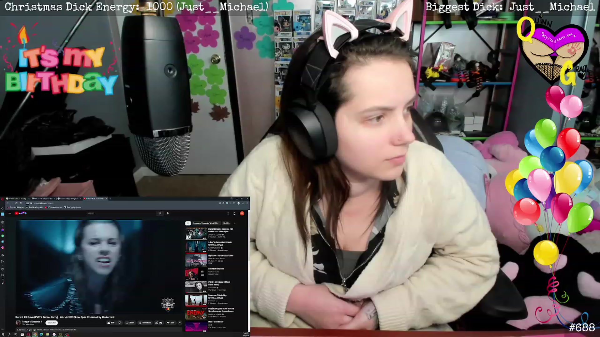 Gallery image thumbnail from QuinnGray's myfreecams stream on, 01/10/2023, 04:13 image 19 of 20