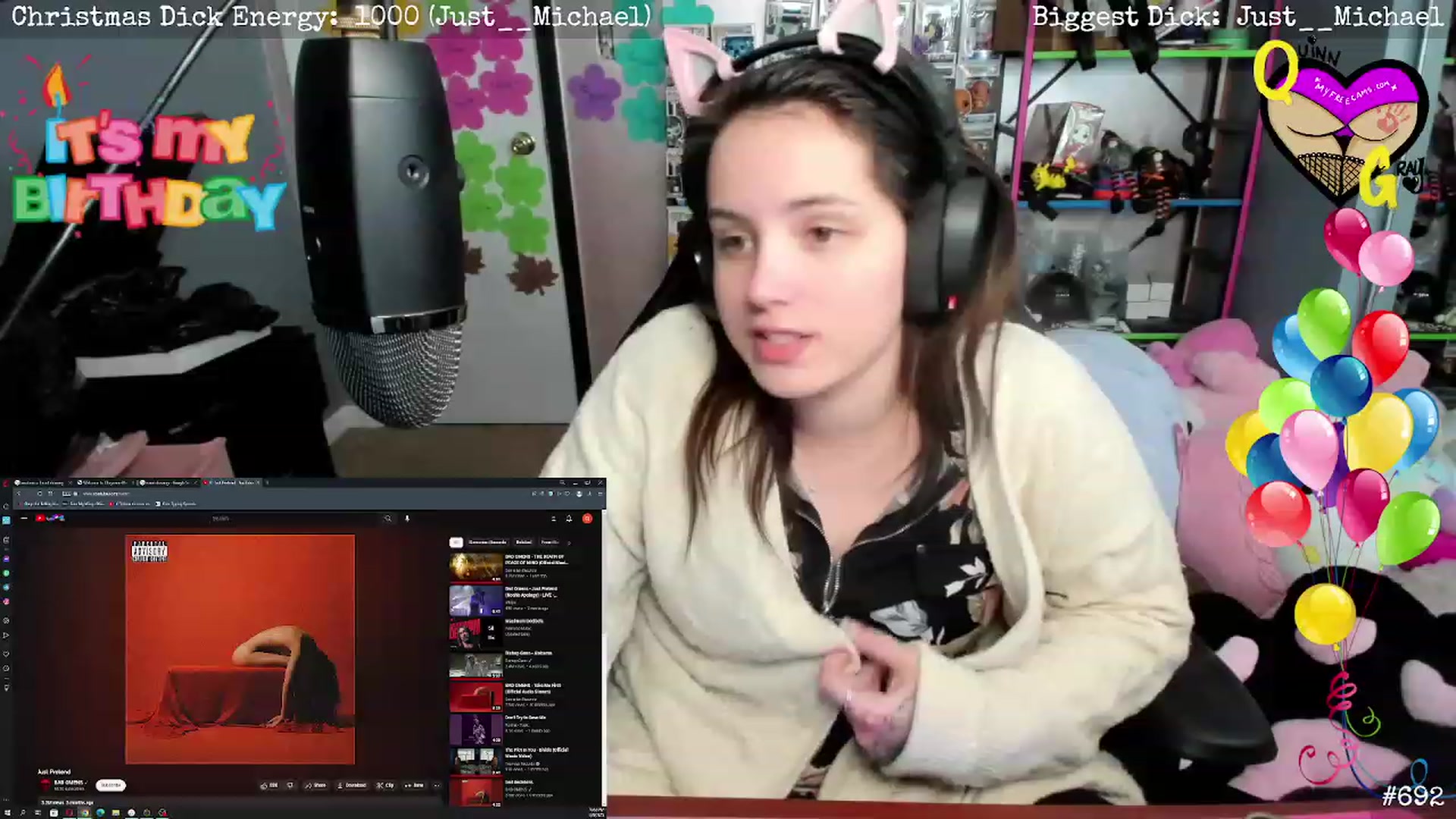 Gallery image thumbnail from QuinnGray's myfreecams stream on, 01/10/2023, 04:13 image 13 of 20