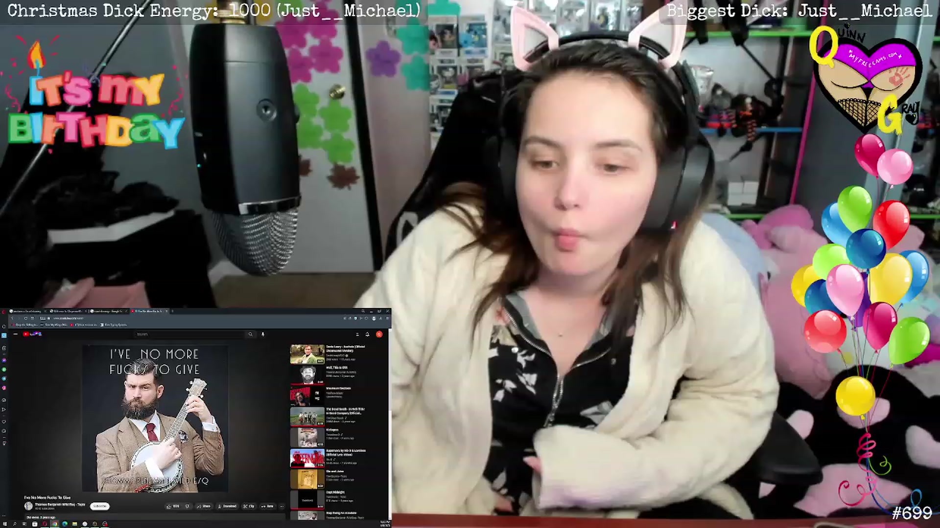 Gallery image thumbnail from QuinnGray's myfreecams stream on, 01/10/2023, 04:13 image 1 of 20