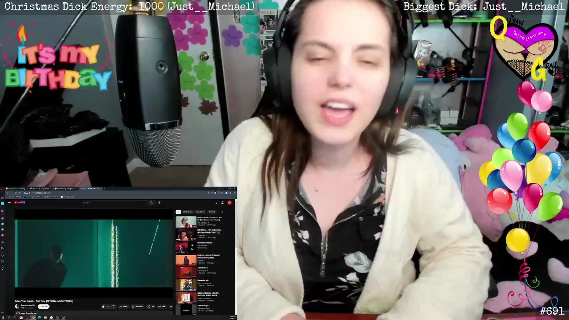 Gallery image thumbnail from QuinnGray's myfreecams stream on, 01/10/2023, 04:13 image 12 of 20
