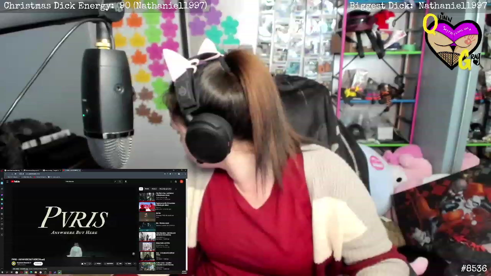 Gallery image thumbnail from QuinnGray's myfreecams stream on, 03/16/2023, 01:56 image 2 of 20