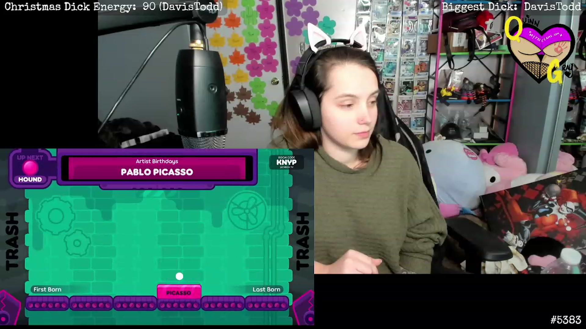 Gallery image thumbnail from QuinnGray's myfreecams stream on, 03/24/2023, 03:45 image 18 of 20