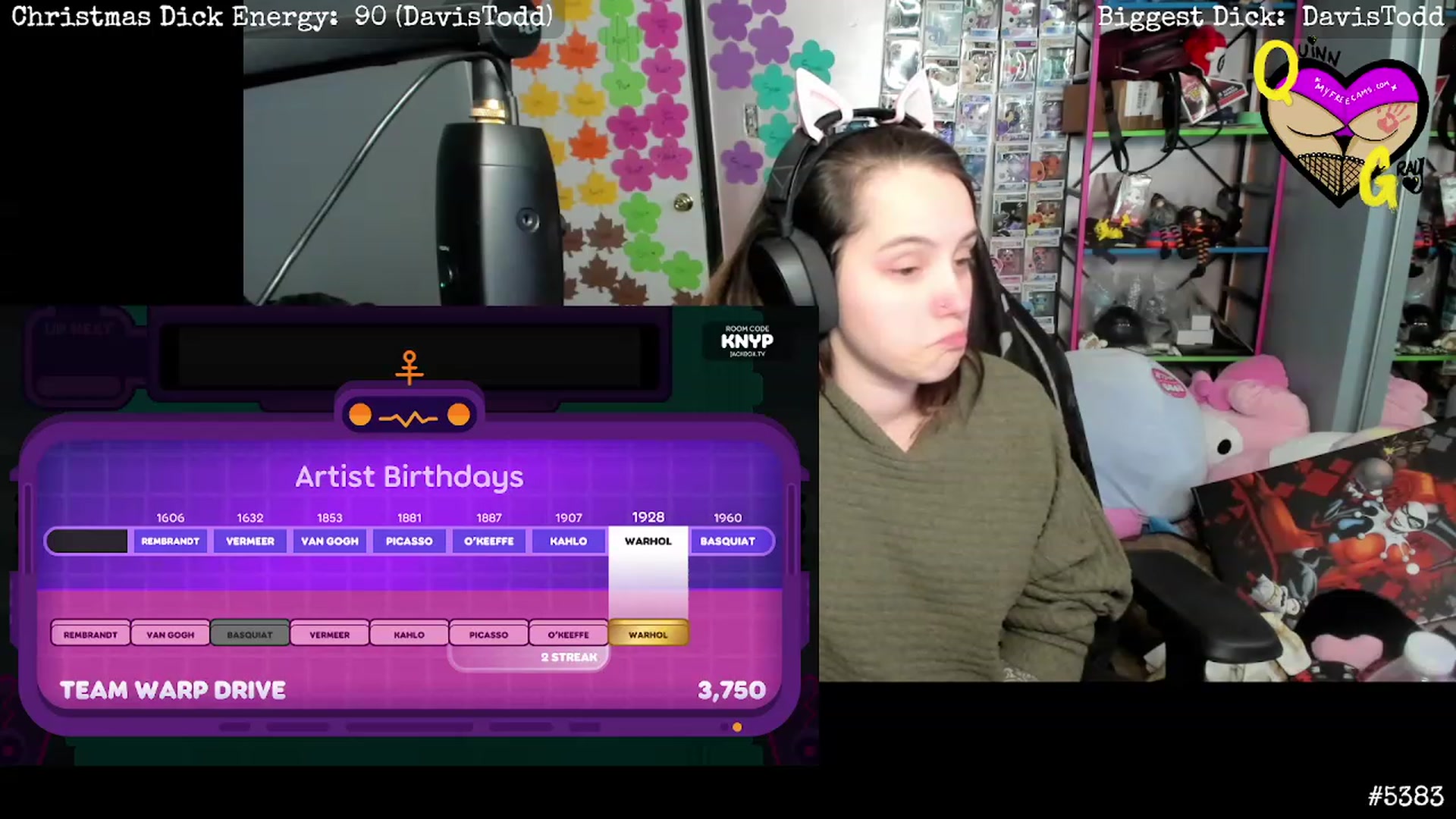 Gallery image thumbnail from QuinnGray's myfreecams stream on, 03/24/2023, 03:45 image 19 of 20