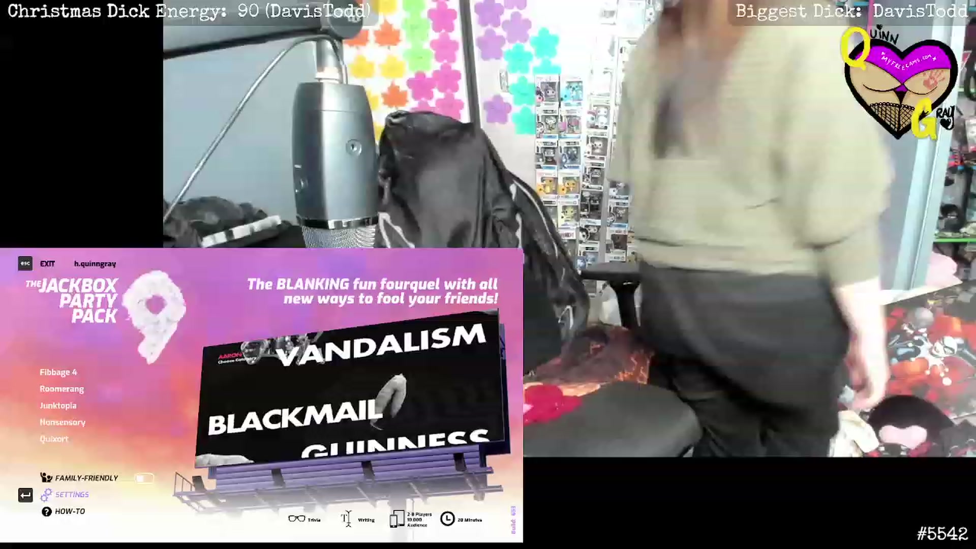 Gallery image thumbnail from QuinnGray's myfreecams stream on, 03/24/2023, 03:45 image 6 of 20