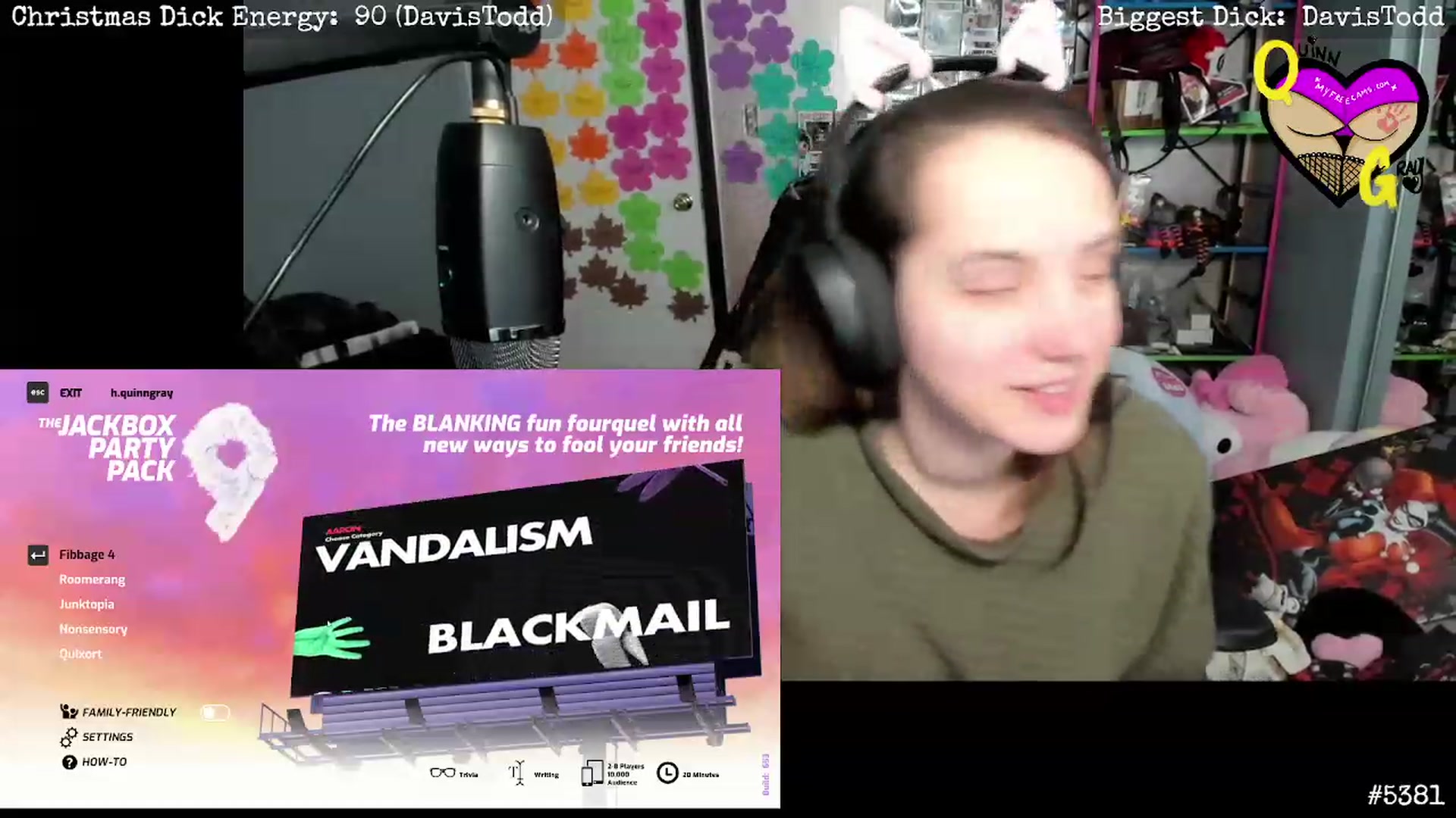 Gallery image thumbnail from QuinnGray's myfreecams stream on, 03/24/2023, 03:45 image 15 of 20