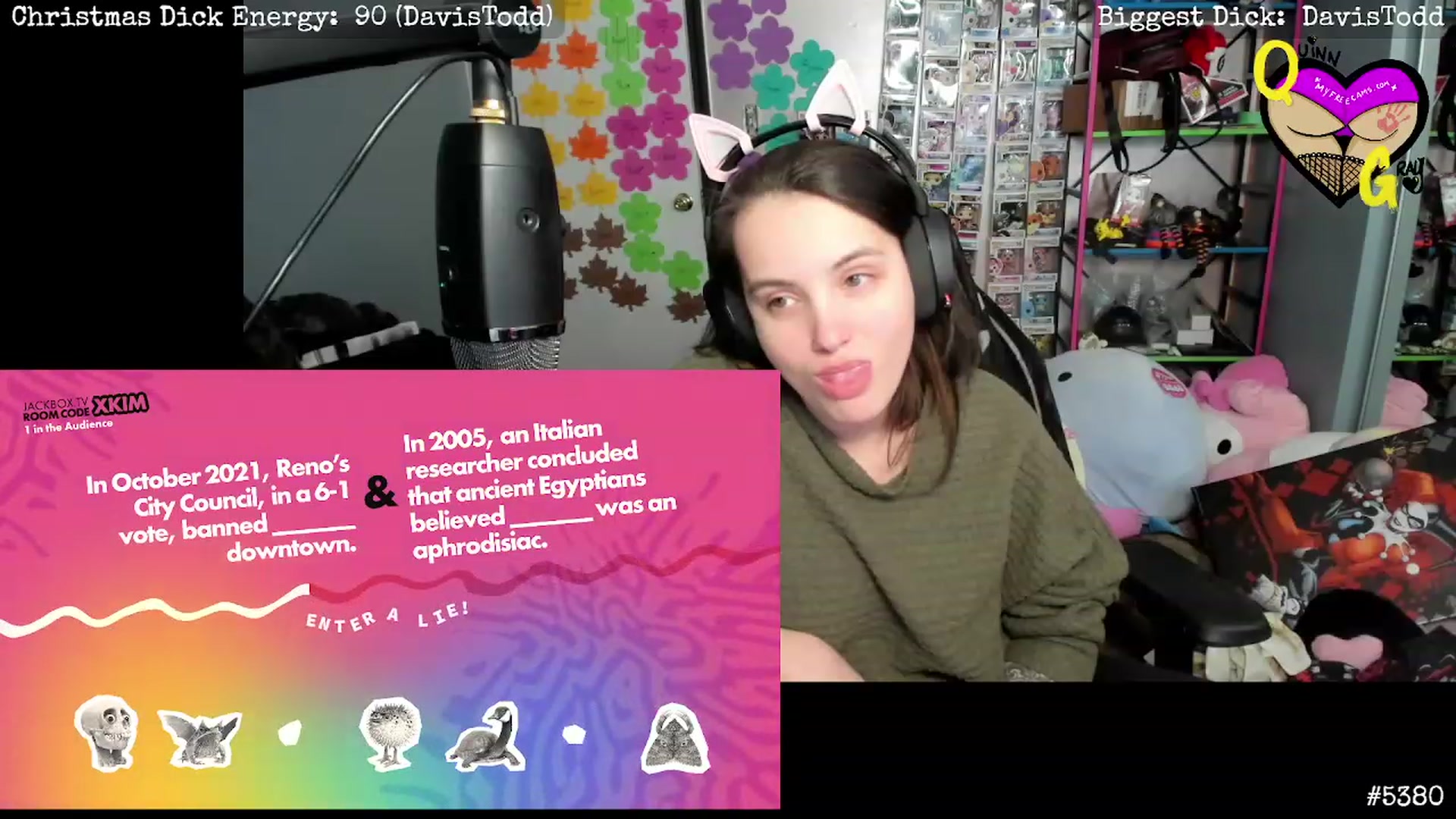 Gallery image thumbnail from QuinnGray's myfreecams stream on, 03/24/2023, 03:45 image 14 of 20