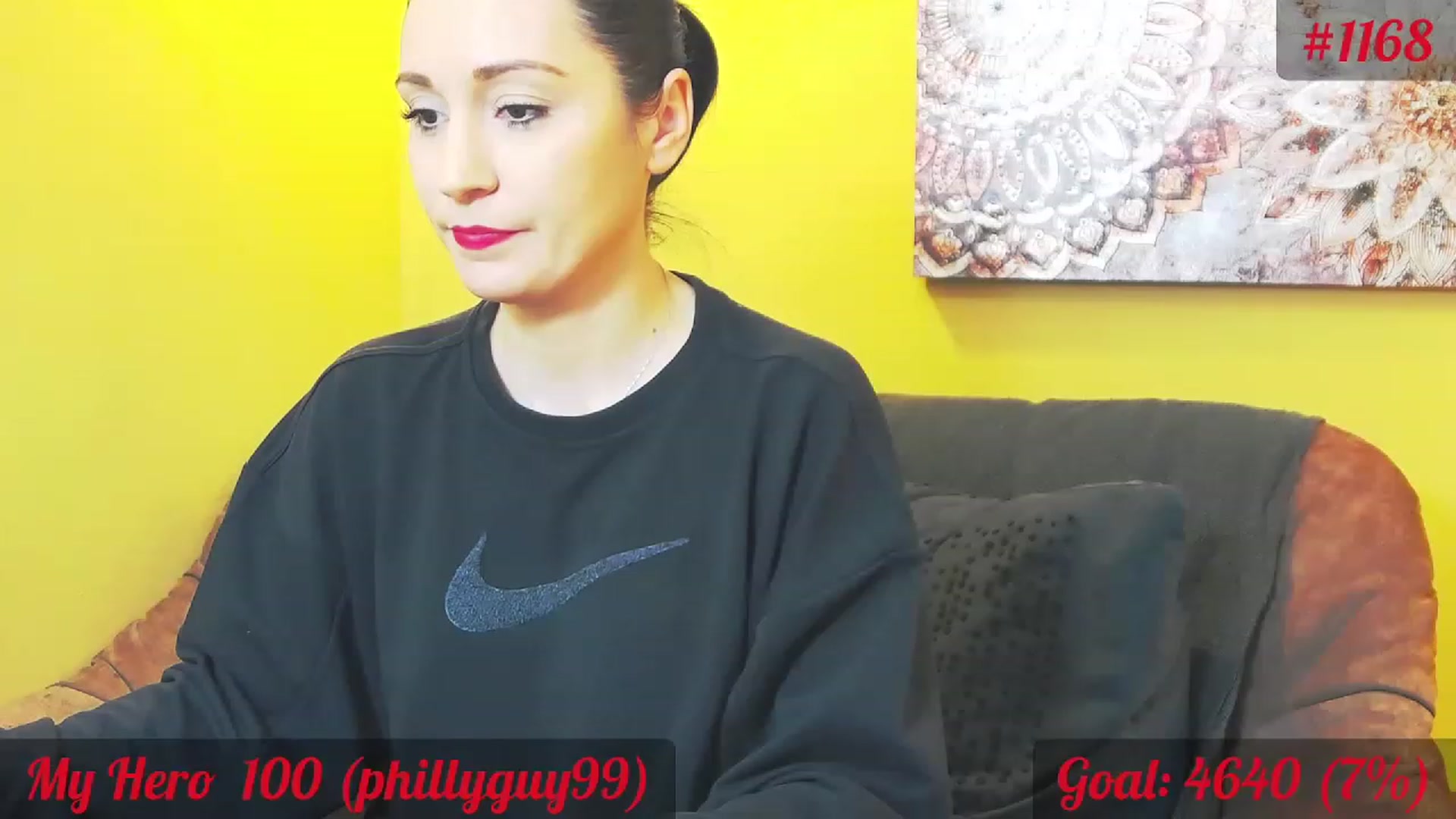 Gallery image thumbnail from QuinnieSmile's myfreecams stream on, 11/23/2022, 13:11 image 17 of 20
