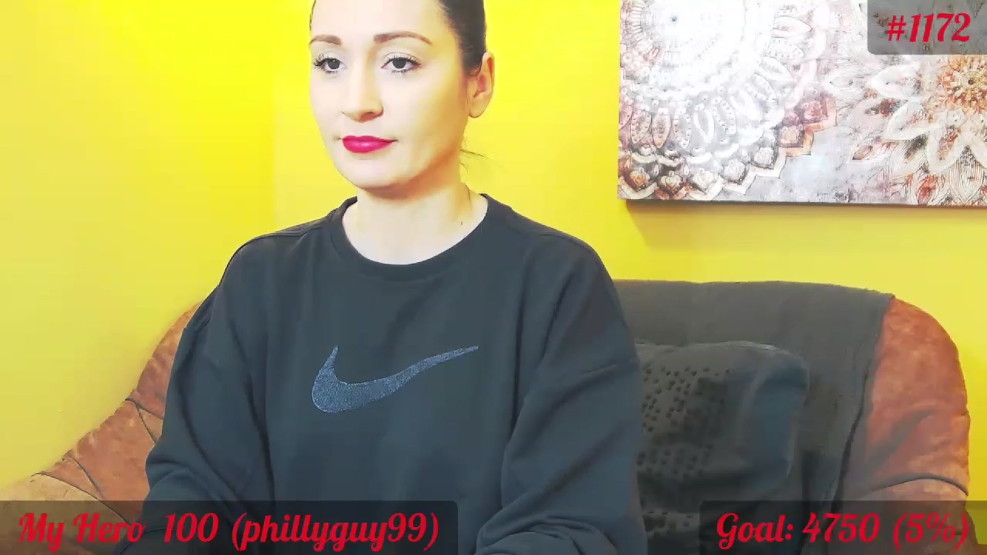 Gallery image thumbnail from QuinnieSmile's myfreecams stream on, 11/23/2022, 13:11 image 5 of 20