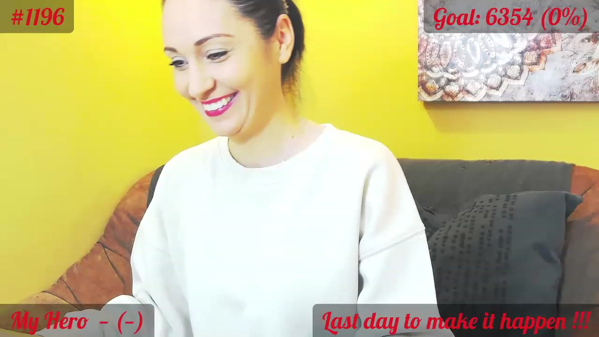 Gallery image thumbnail from QuinnieSmile's myfreecams stream on, 11/29/2022, 09:56 image 20 of 20