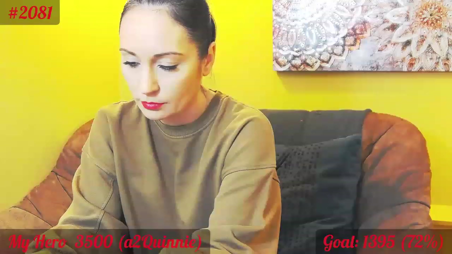 Gallery image thumbnail from QuinnieSmile's myfreecams stream on, 12/08/2022, 12:53 image 14 of 20