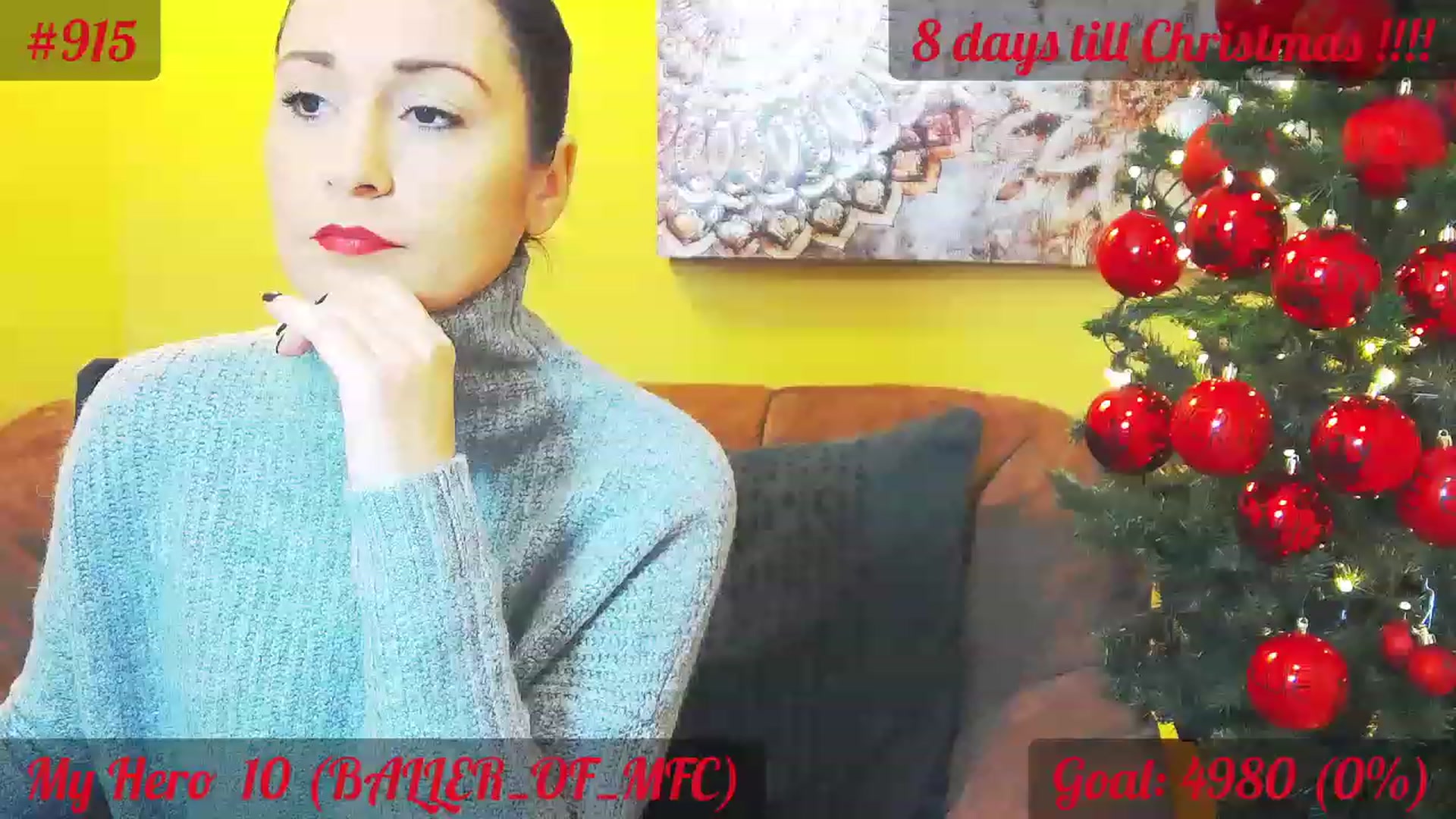Gallery image thumbnail from QuinnieSmile's myfreecams stream on, 12/16/2022, 08:39 image 16 of 20