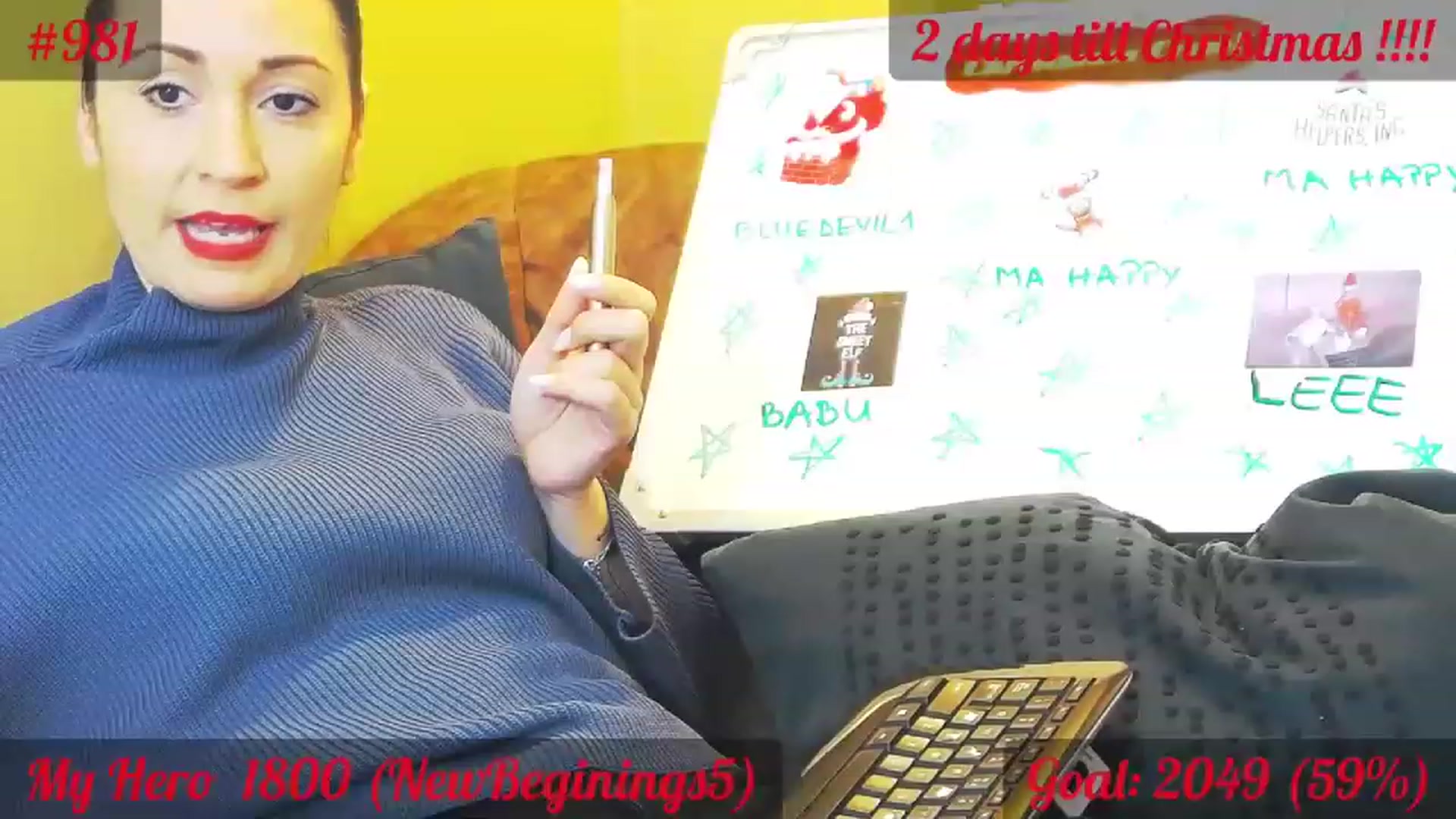 Gallery image thumbnail from QuinnieSmile's myfreecams stream on, 12/22/2022, 12:59 image 11 of 20