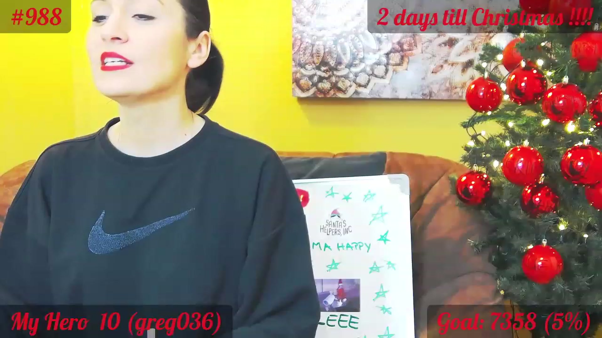 Gallery image thumbnail from QuinnieSmile's myfreecams stream on, 12/23/2022, 12:53 image 4 of 20