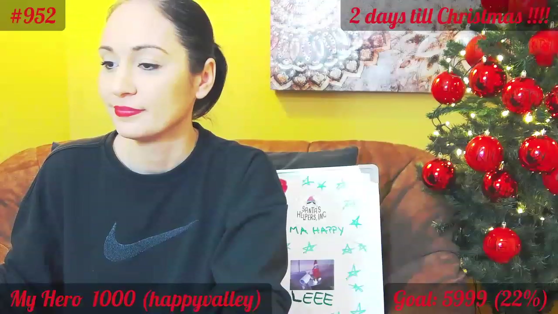 Gallery image thumbnail from QuinnieSmile's myfreecams stream on, 12/23/2022, 12:53 image 14 of 20