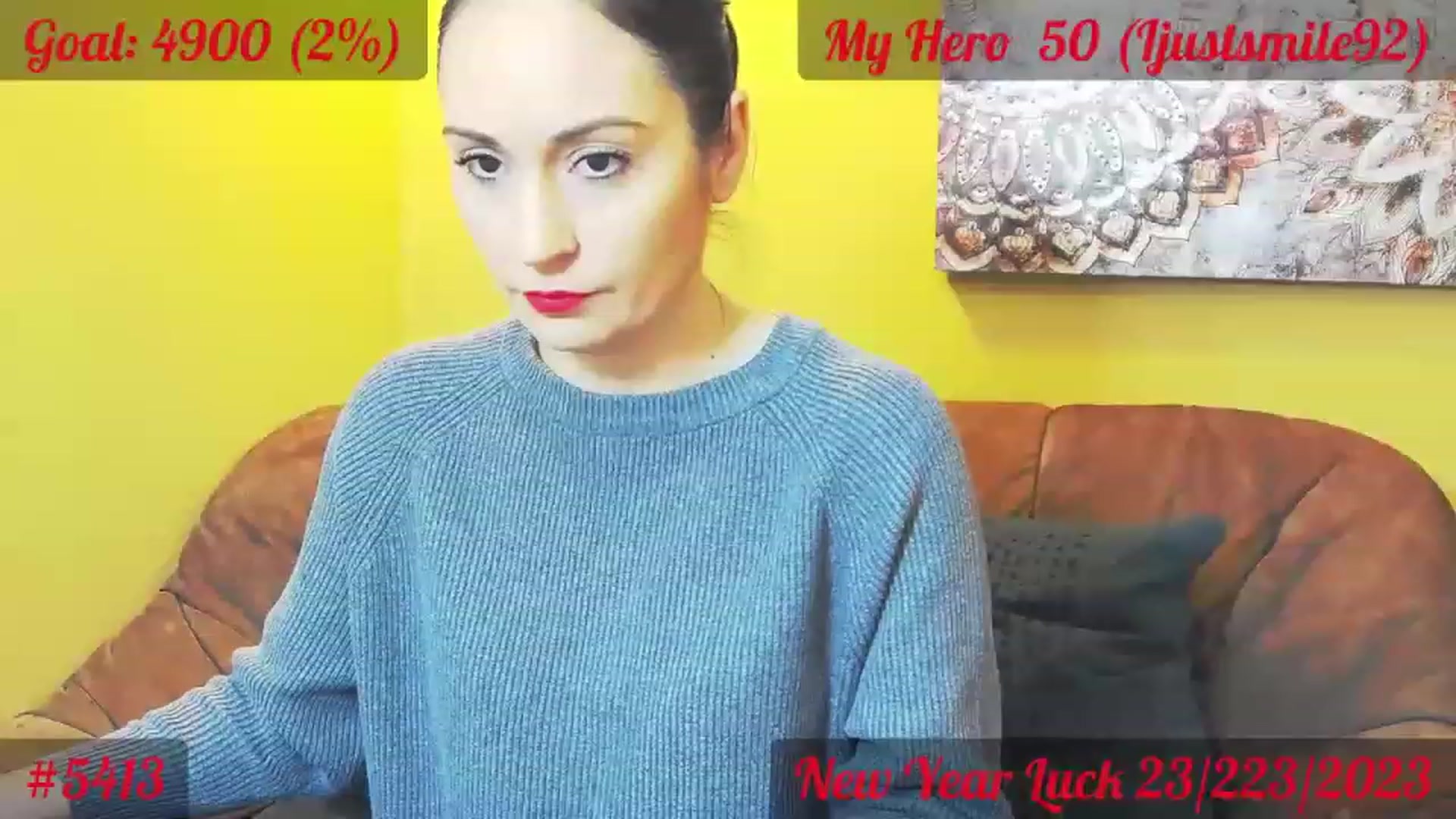 Gallery image thumbnail from QuinnieSmile's myfreecams stream on, 01/04/2023, 12:19 image 14 of 20