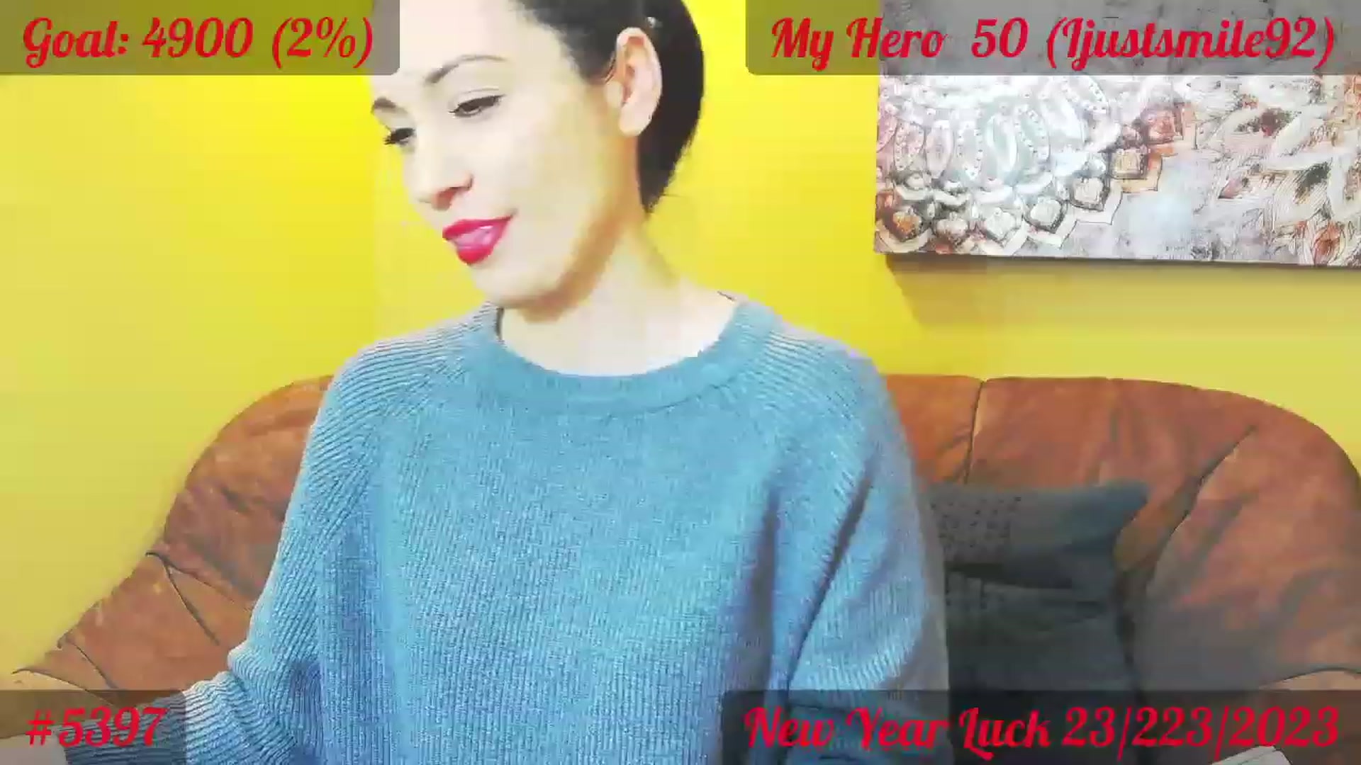 Gallery image thumbnail from QuinnieSmile's myfreecams stream on, 01/04/2023, 12:19 image 6 of 20