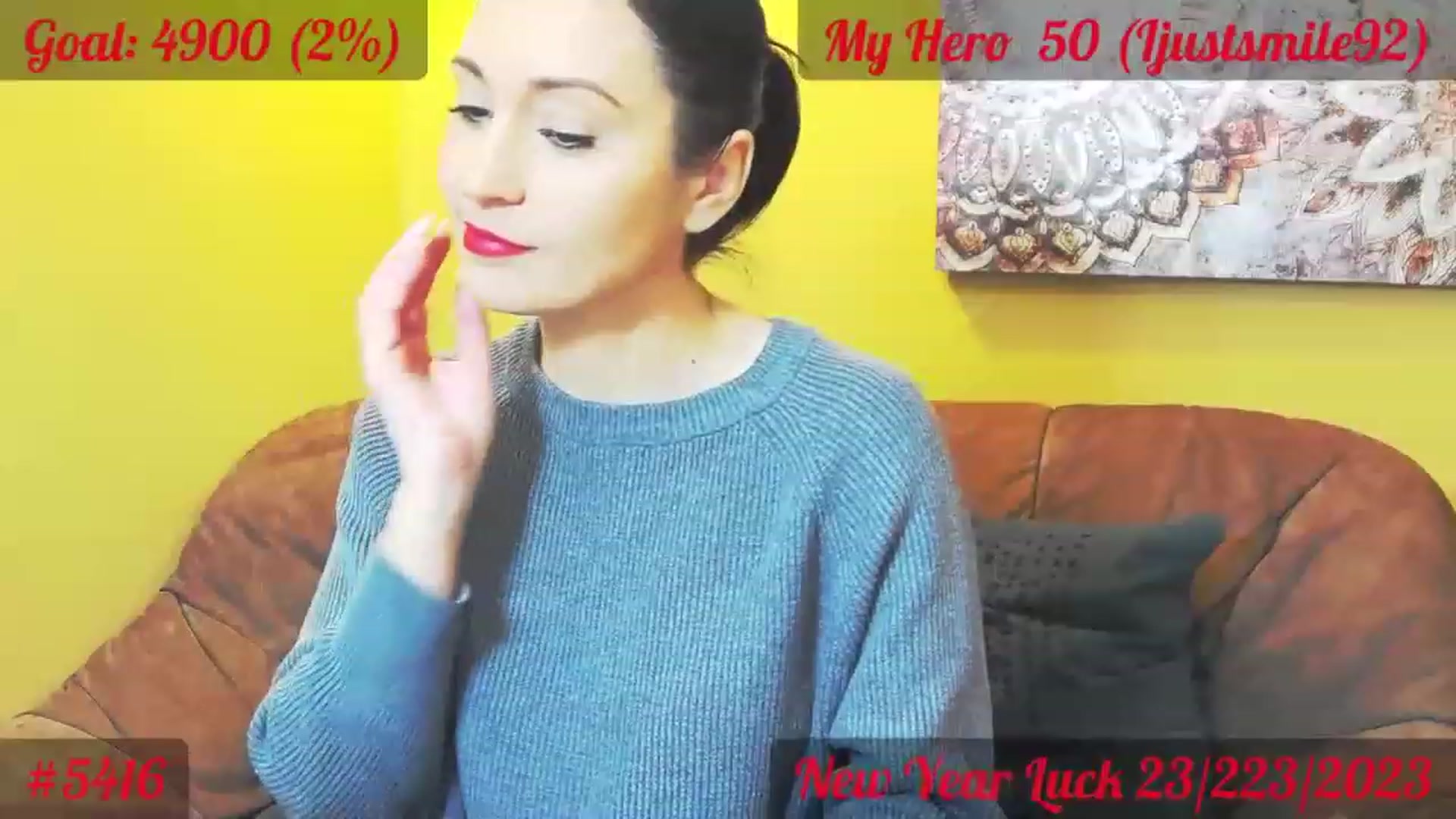 Gallery image thumbnail from QuinnieSmile's myfreecams stream on, 01/04/2023, 12:19 image 16 of 20