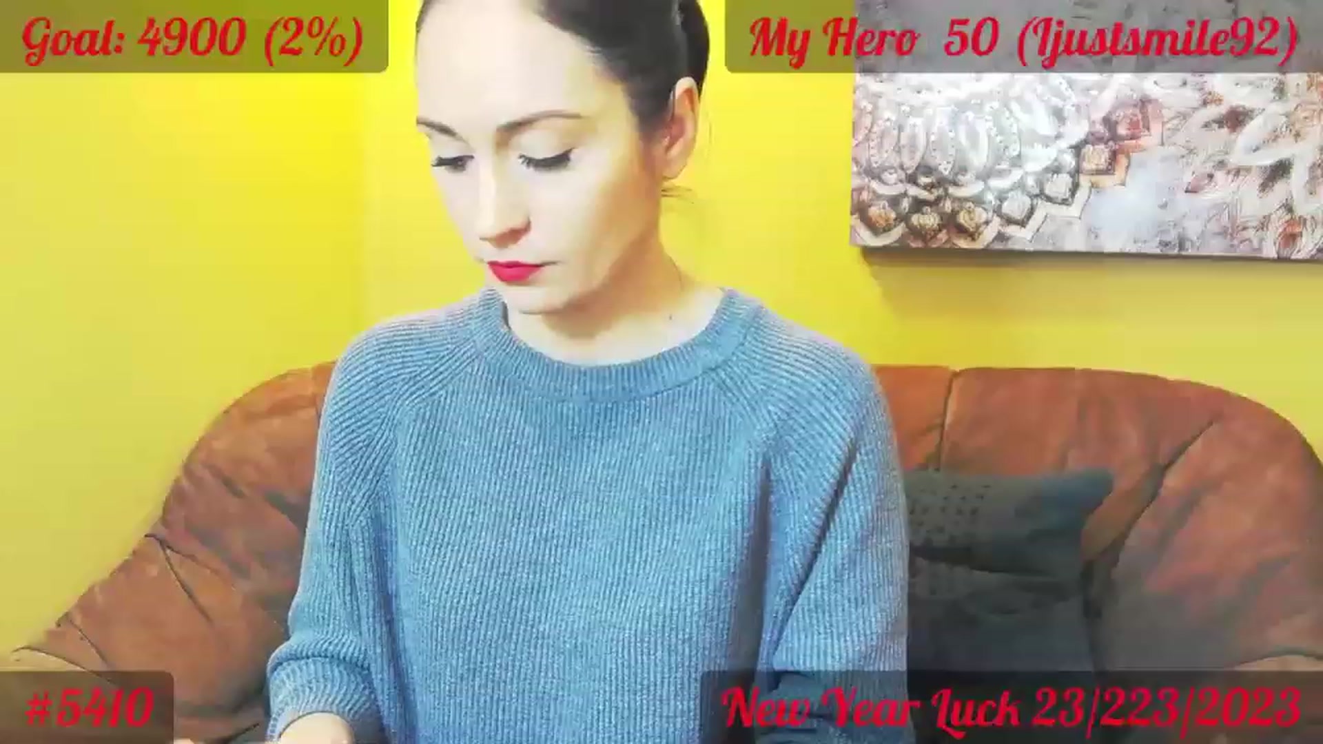 Gallery image thumbnail from QuinnieSmile's myfreecams stream on, 01/04/2023, 12:19 image 12 of 20