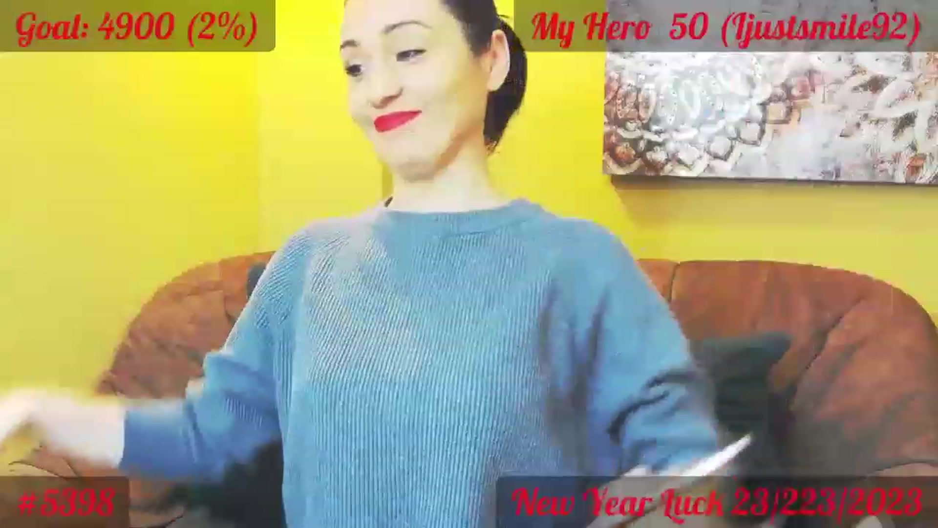 Gallery image thumbnail from QuinnieSmile's myfreecams stream on, 01/04/2023, 12:19 image 7 of 20