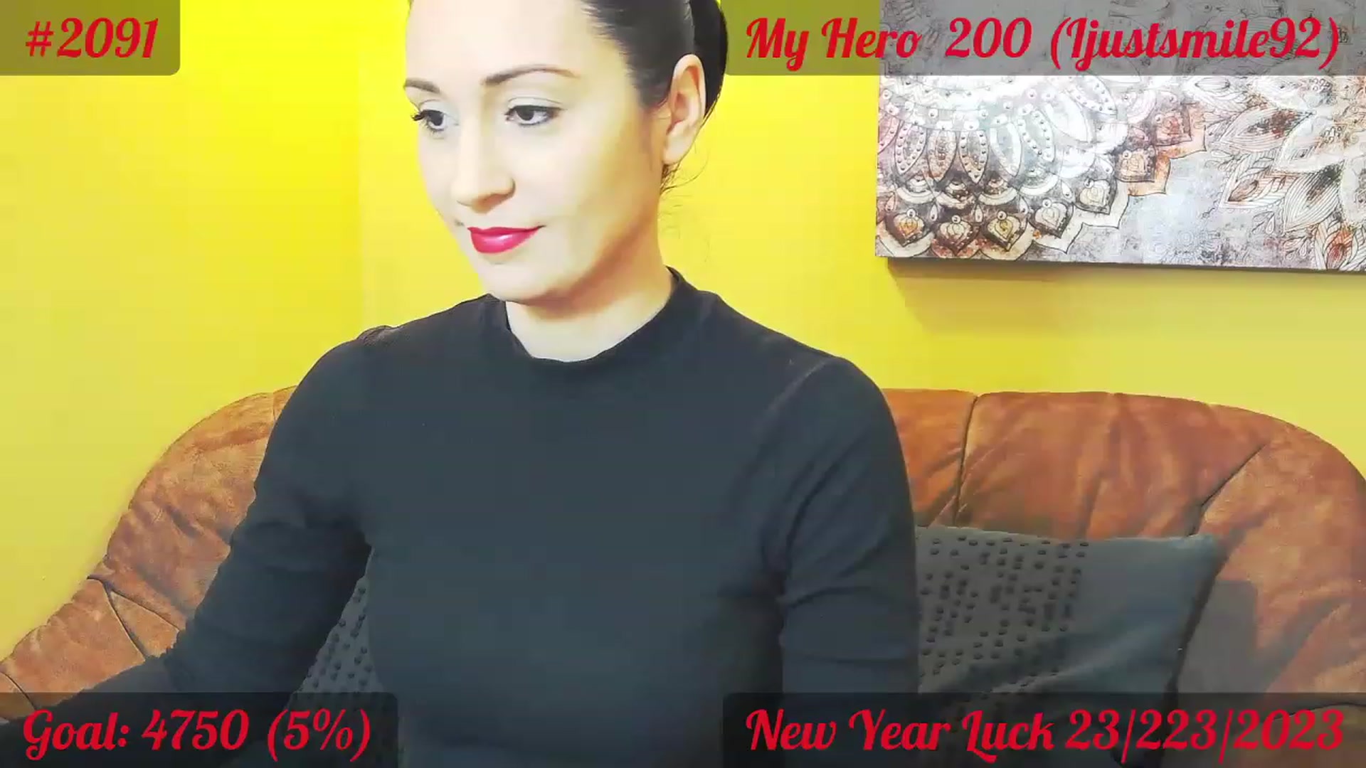 Gallery image thumbnail from QuinnieSmile's myfreecams stream on, 01/06/2023, 09:36 image 12 of 20