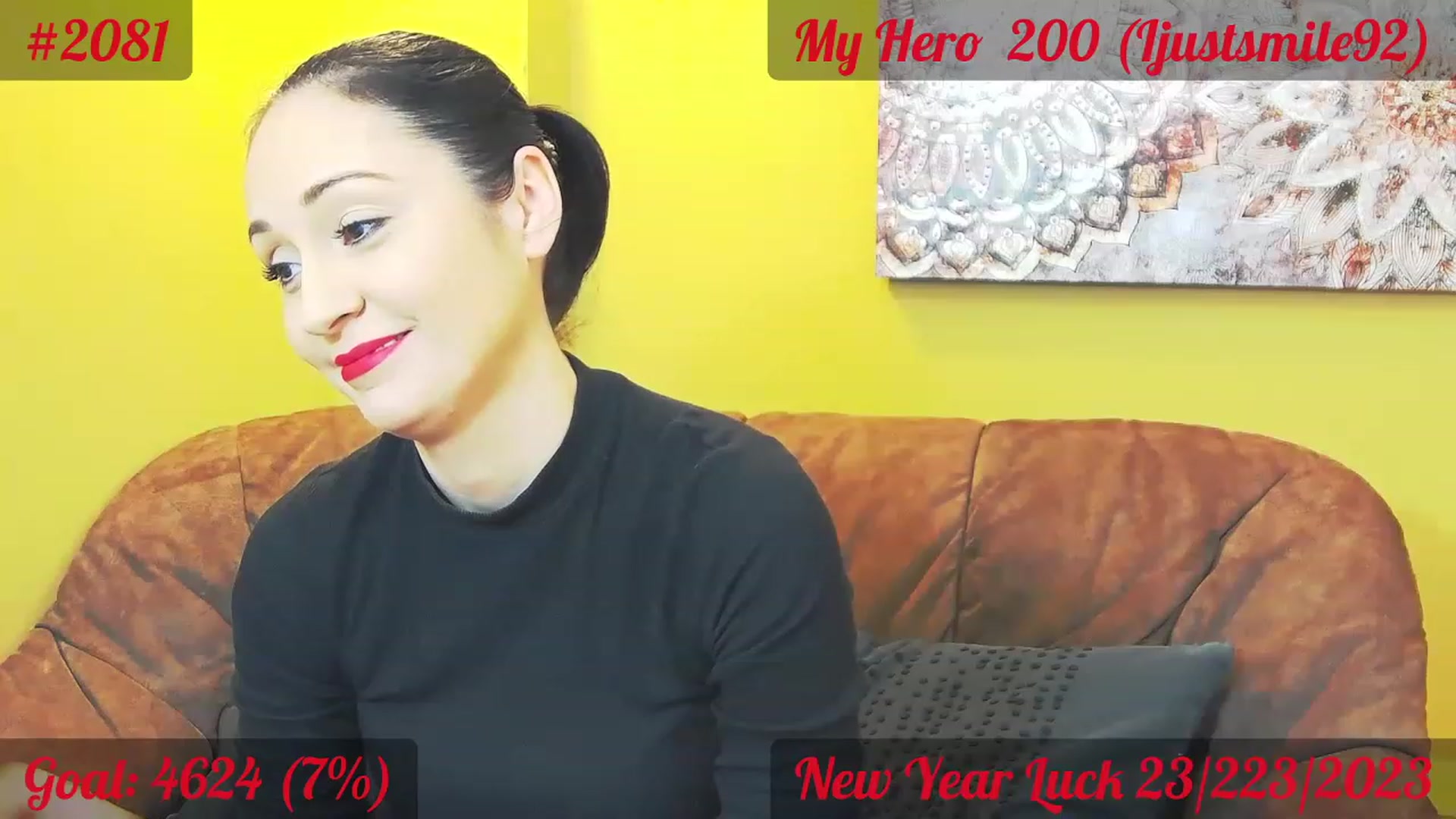 Gallery image thumbnail from QuinnieSmile's myfreecams stream on, 01/06/2023, 12:59 image 3 of 20