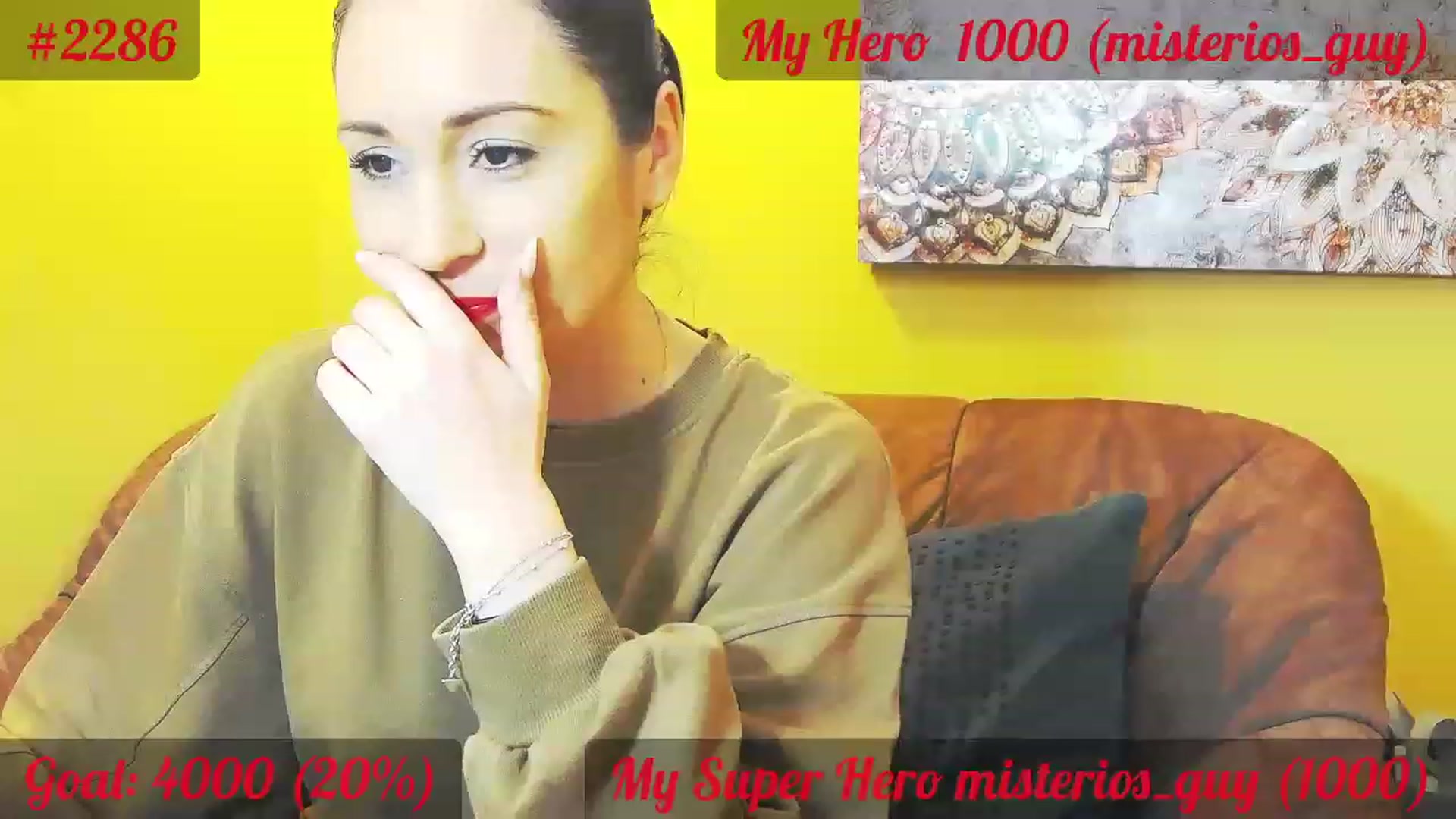 Gallery image thumbnail from QuinnieSmile's myfreecams stream on, 01/13/2023, 12:46 image 8 of 20