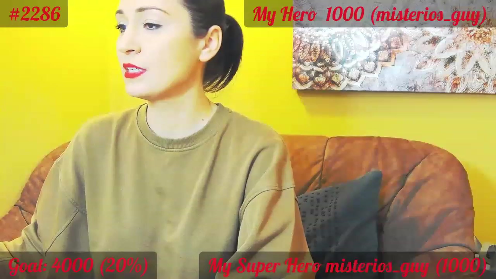 Gallery image thumbnail from QuinnieSmile's myfreecams stream on, 01/13/2023, 12:46 image 9 of 20