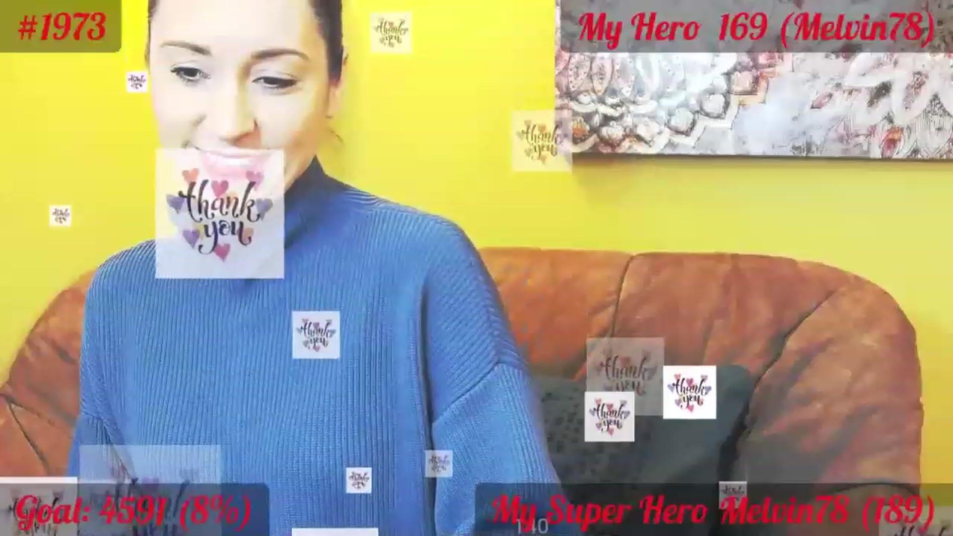 Gallery image thumbnail from QuinnieSmile's myfreecams stream on, 01/31/2023, 12:21 image 6 of 20