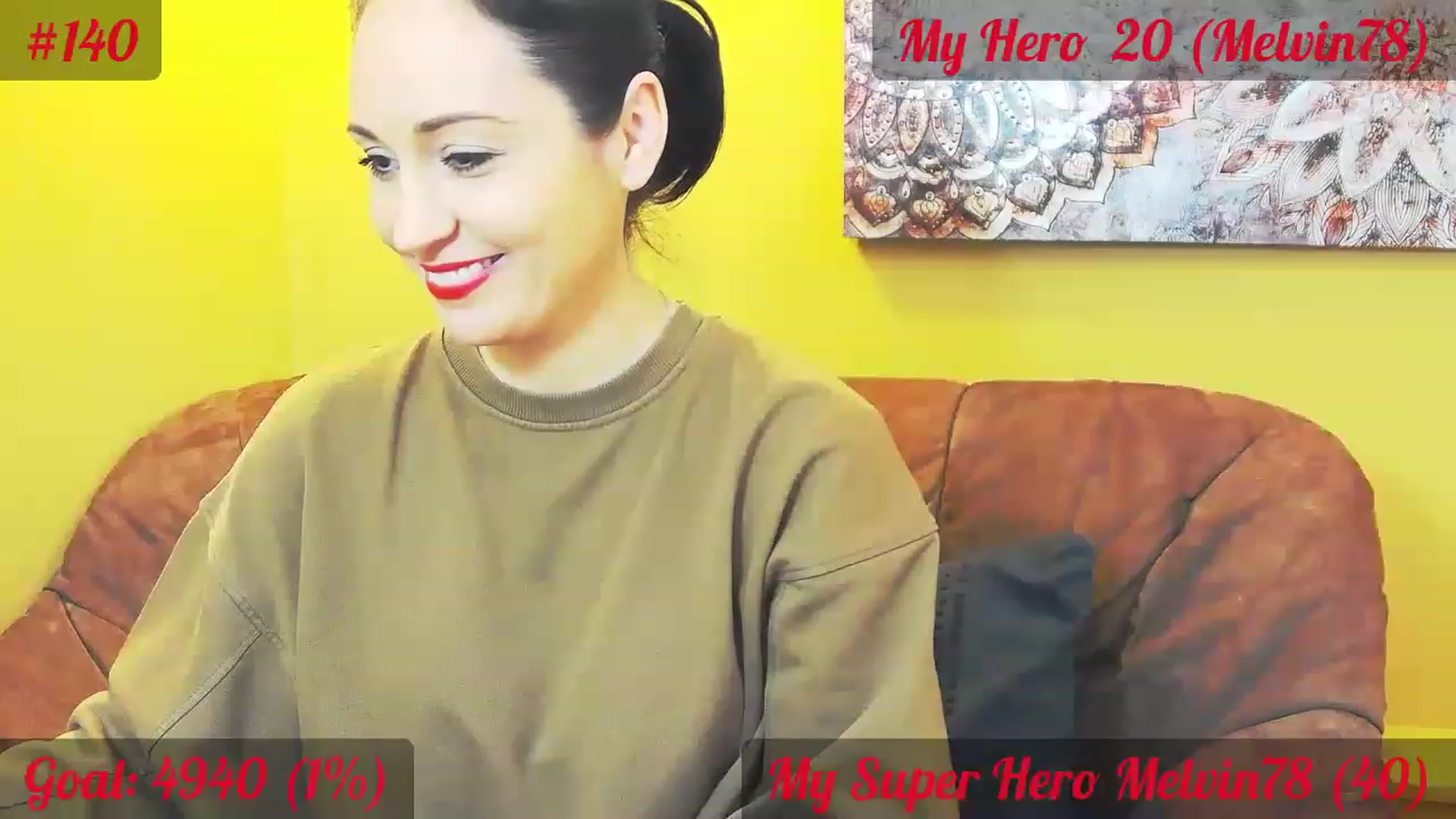 Gallery image thumbnail from QuinnieSmile's myfreecams stream on, 02/01/2023, 12:49 image 12 of 20