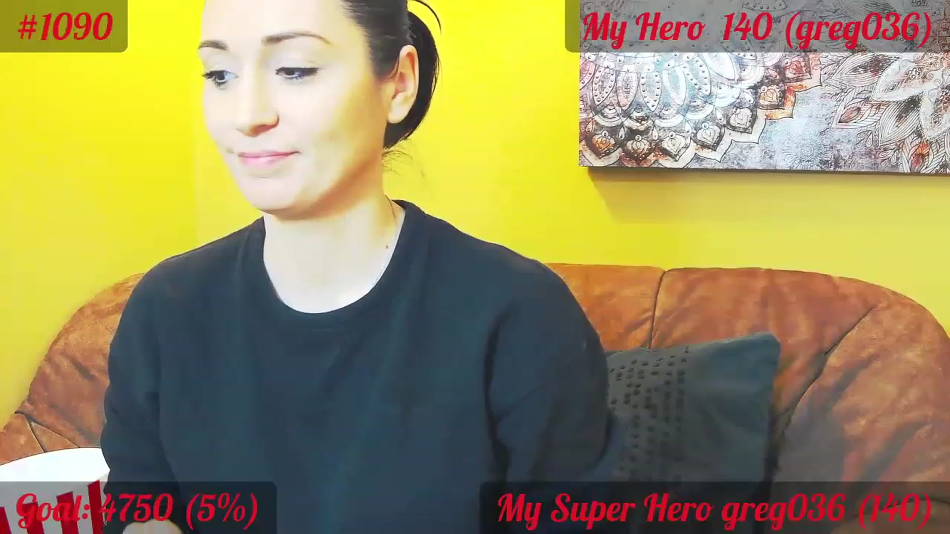 Gallery image thumbnail from QuinnieSmile's myfreecams stream on, 02/02/2023, 12:55 image 18 of 20
