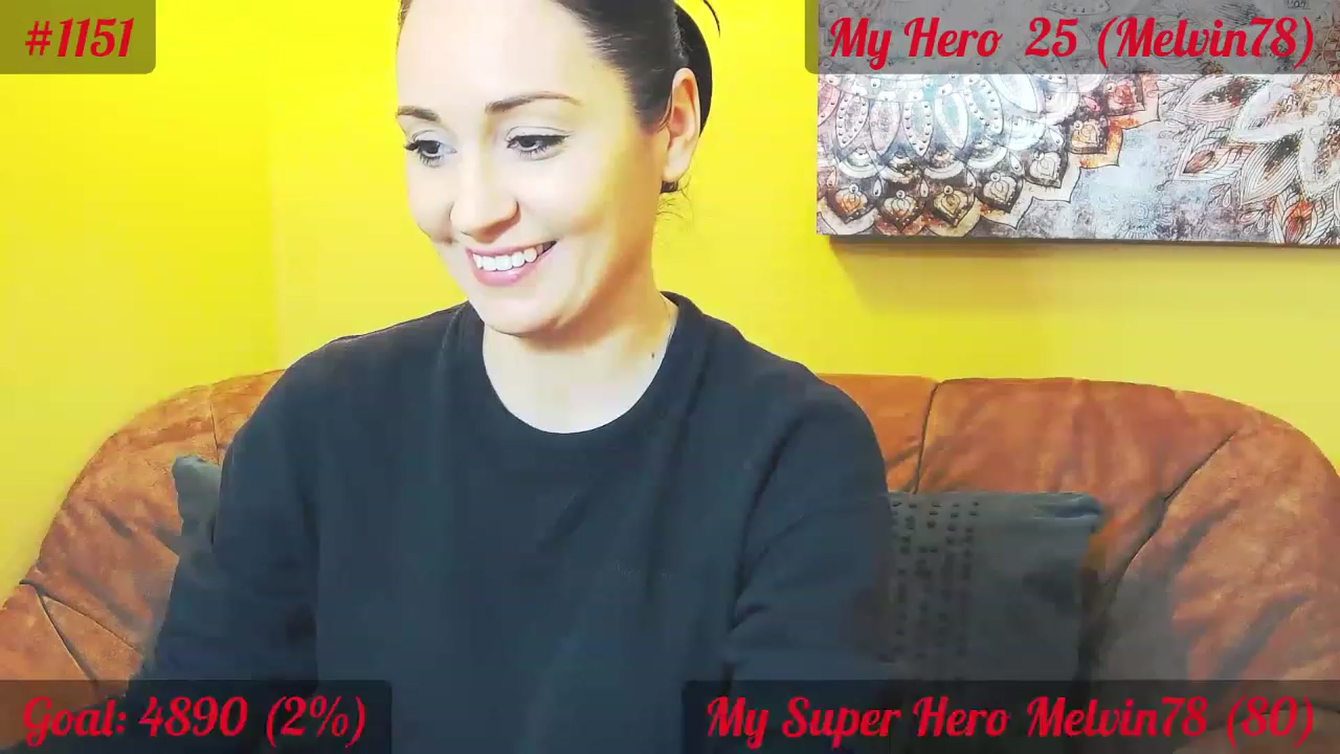 Gallery image thumbnail from QuinnieSmile's myfreecams stream on, 02/02/2023, 12:55 image 12 of 20