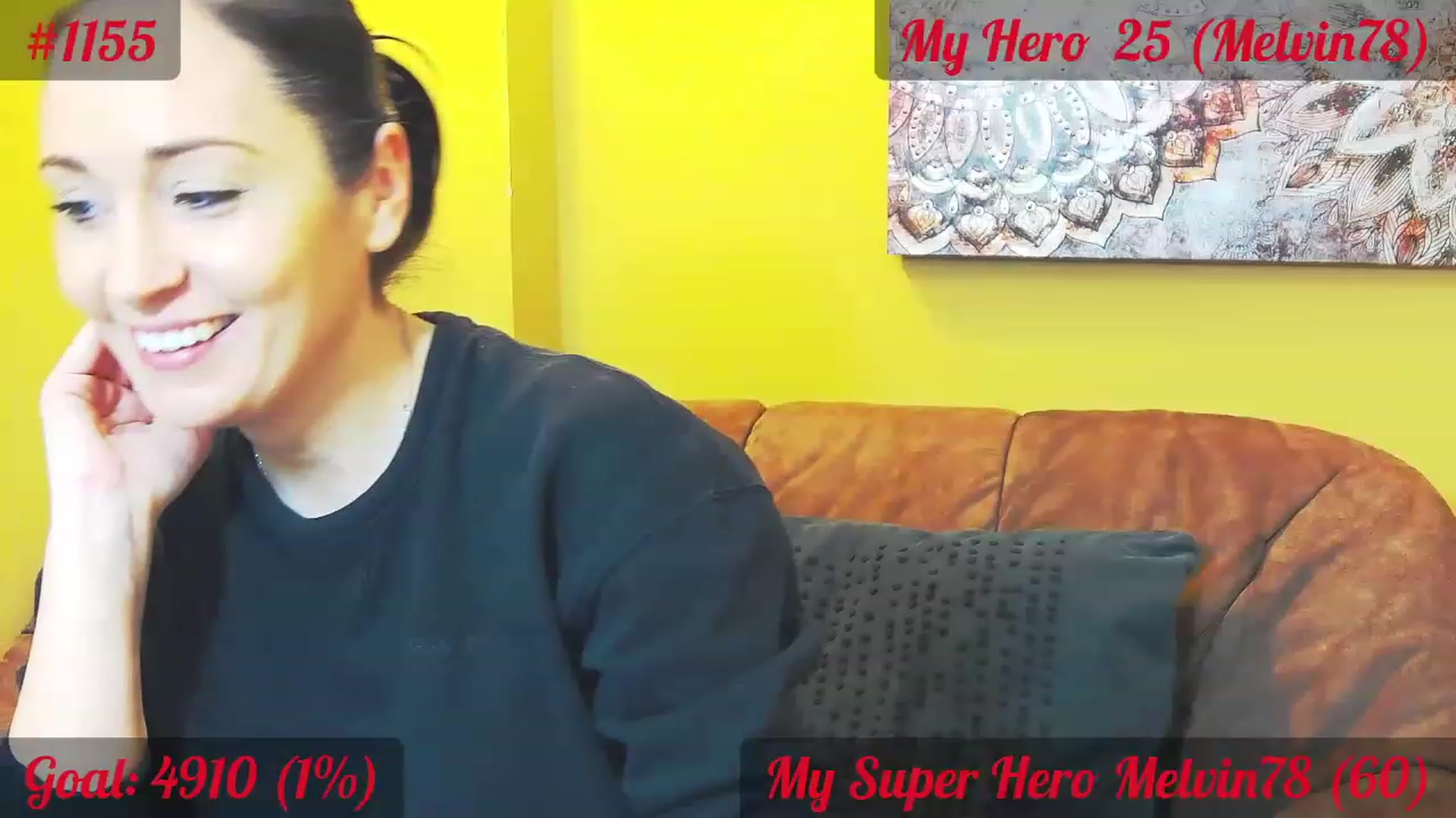 Gallery image thumbnail from QuinnieSmile's myfreecams stream on, 02/02/2023, 12:55 image 6 of 20
