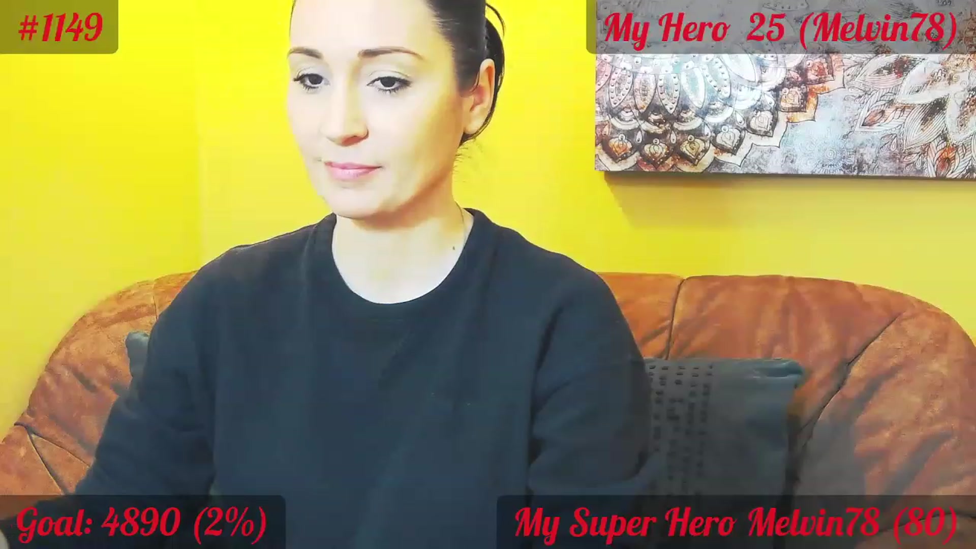 Gallery image thumbnail from QuinnieSmile's myfreecams stream on, 02/02/2023, 12:55 image 10 of 20