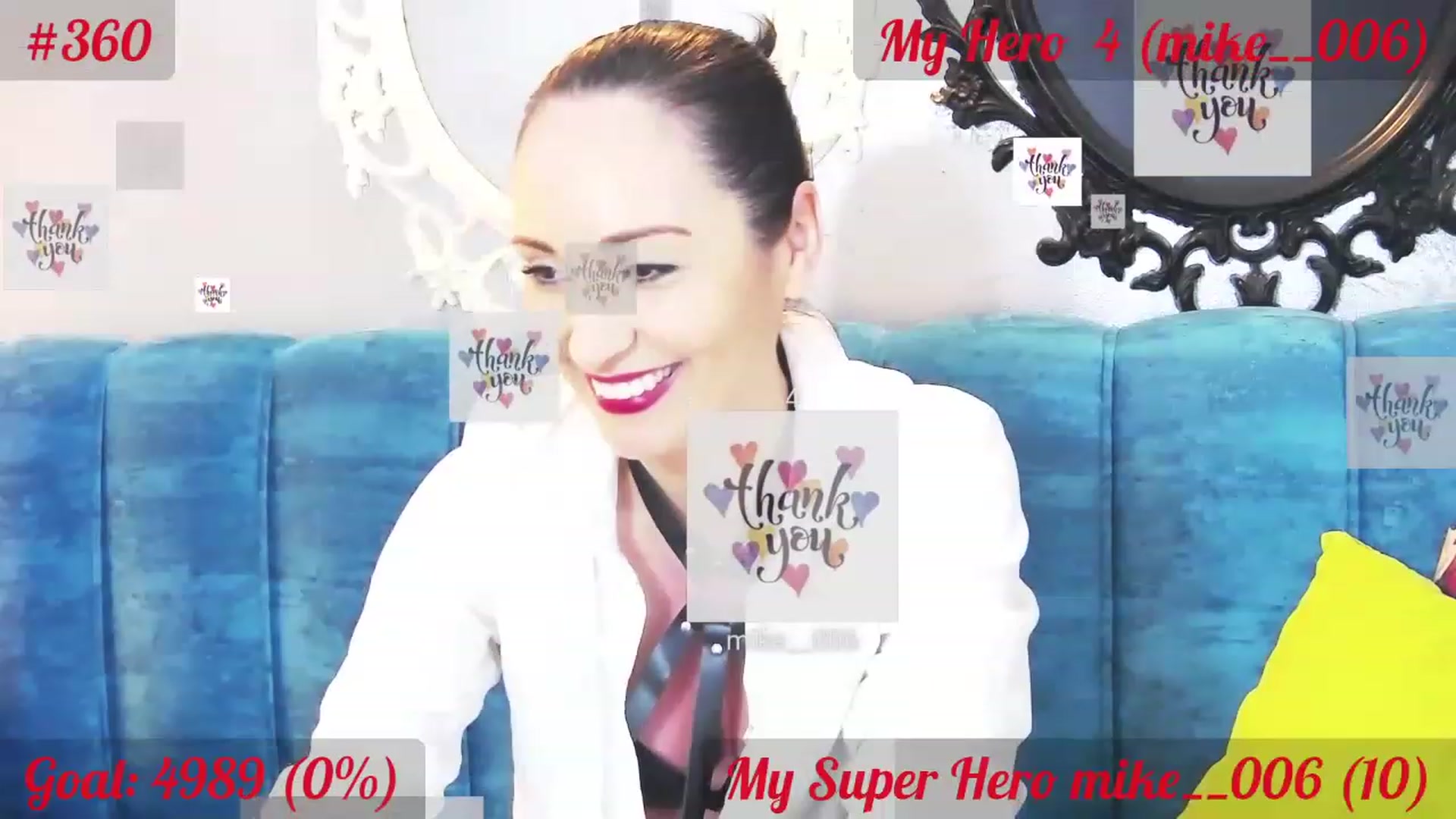 Gallery image thumbnail from QuinnieSmile's myfreecams stream on, 05/23/2023, 10:45 image 1 of 20