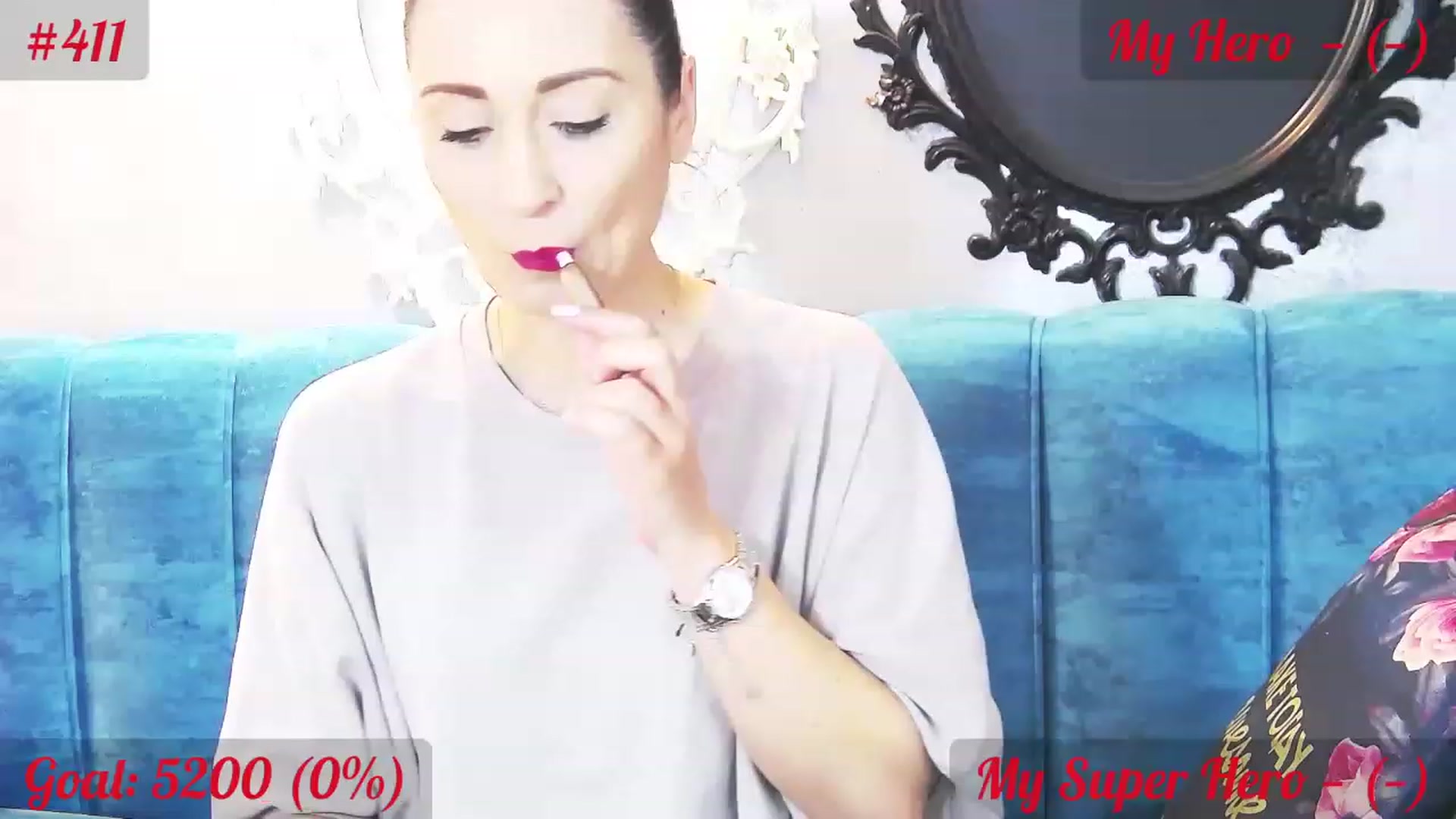 Gallery image thumbnail from QuinnieSmile's myfreecams stream on, 05/29/2023, 07:21 image 2 of 20