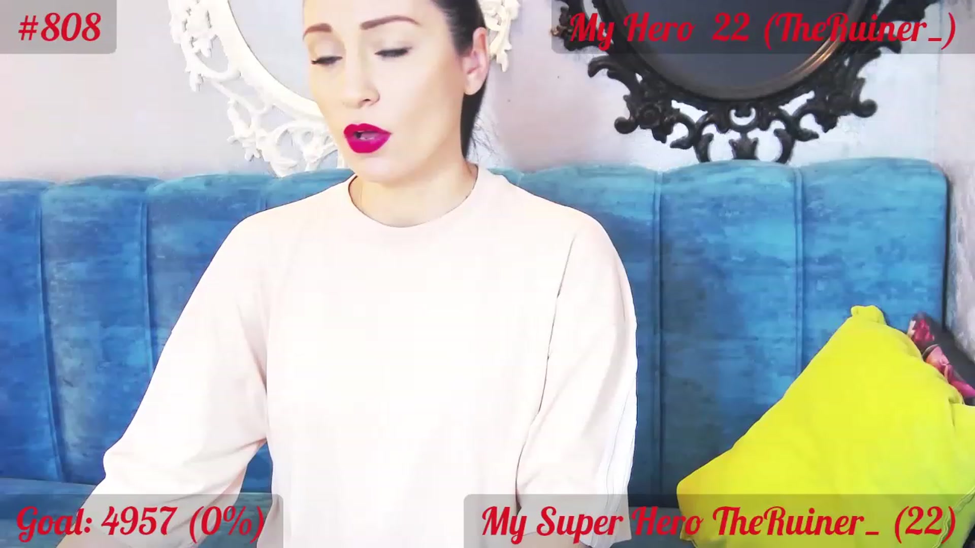 Gallery image thumbnail from QuinnieSmile's myfreecams stream on, 06/19/2023, 08:07 image 10 of 20