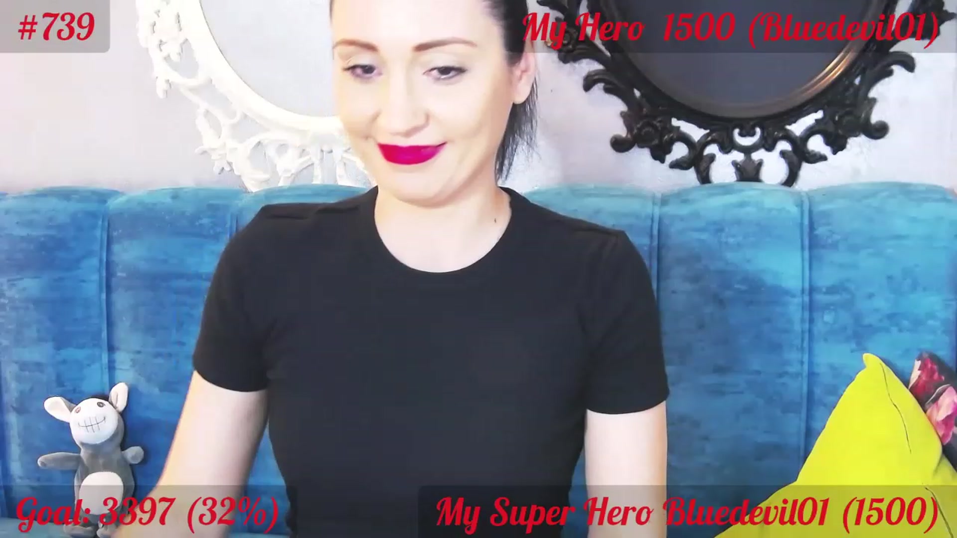 Gallery image thumbnail from QuinnieSmile's myfreecams stream on, 06/22/2023, 12:05 image 13 of 20