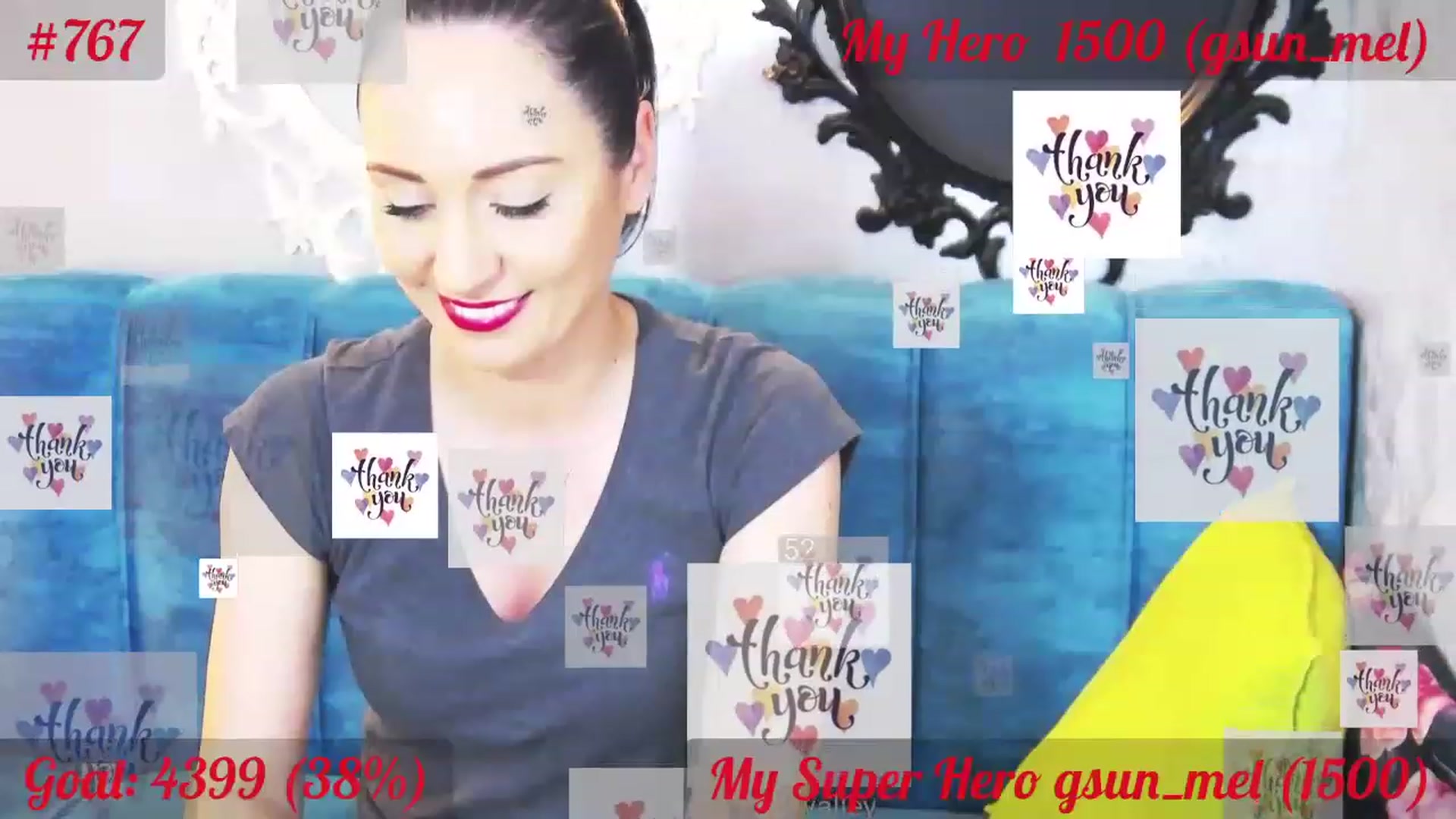 Gallery image thumbnail from QuinnieSmile's myfreecams stream on, 06/30/2023, 11:37 image 20 of 20