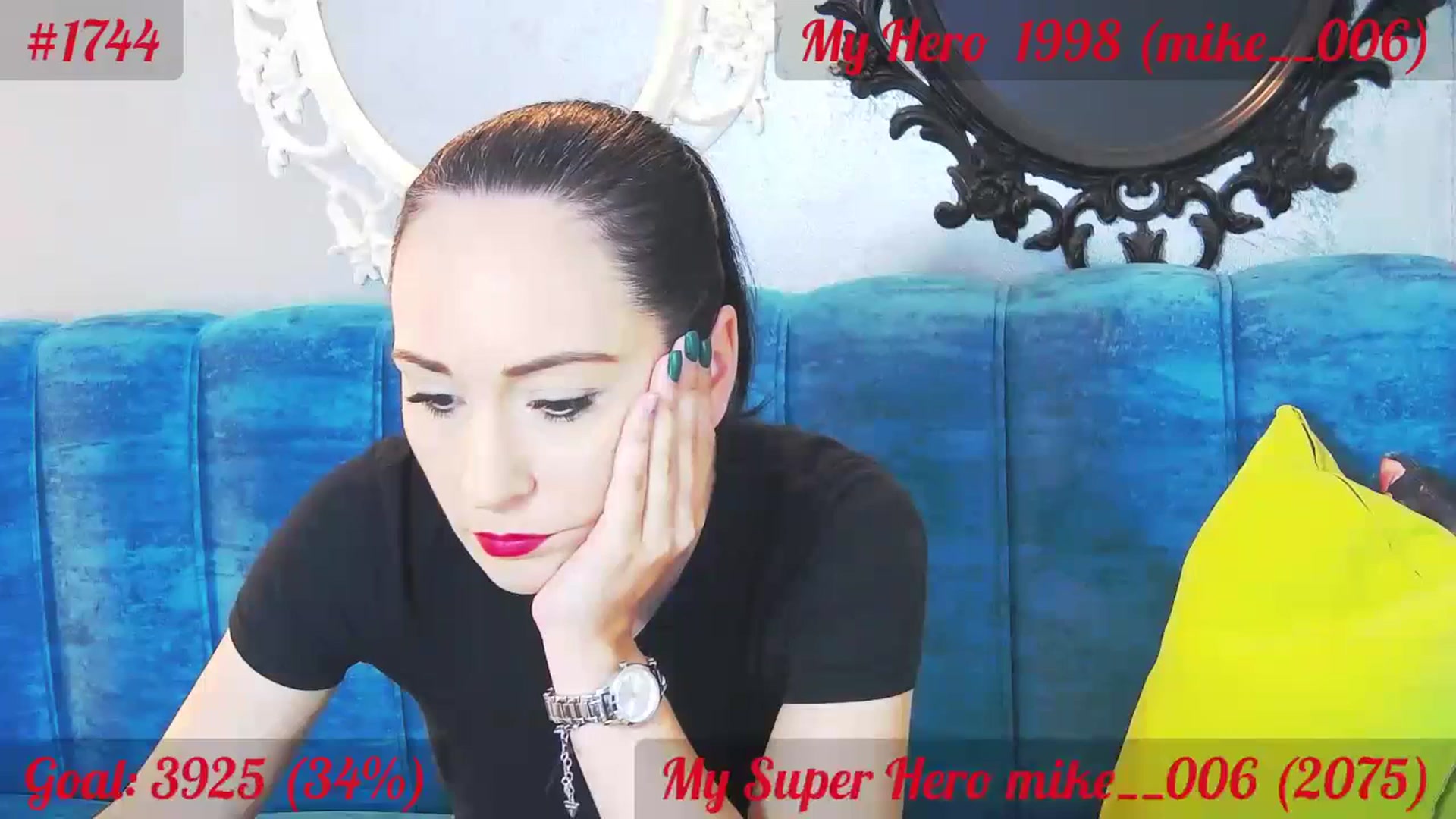 Gallery image thumbnail from QuinnieSmile's myfreecams stream on, 07/07/2023, 12:02 image 1 of 20
