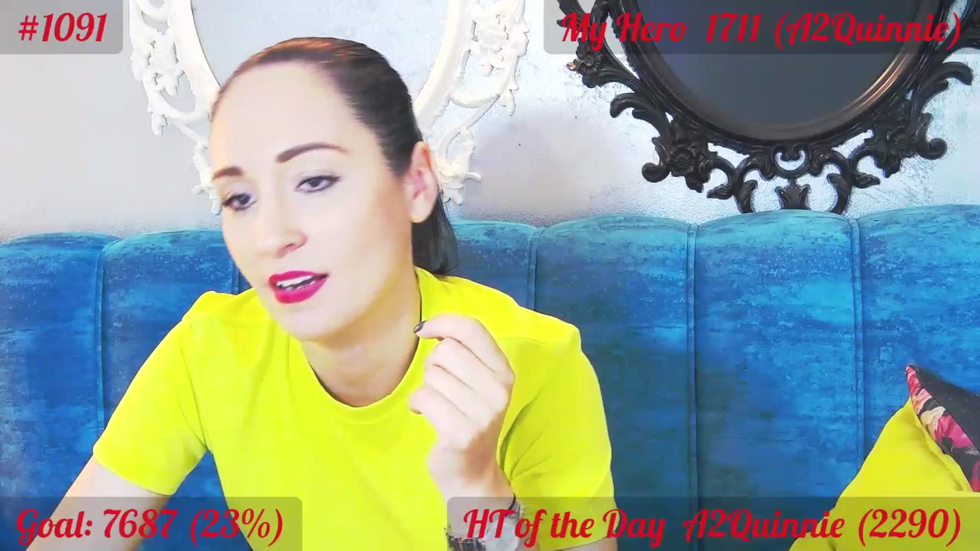 Gallery image thumbnail from QuinnieSmile's myfreecams stream on, 07/12/2023, 11:20 image 8 of 20