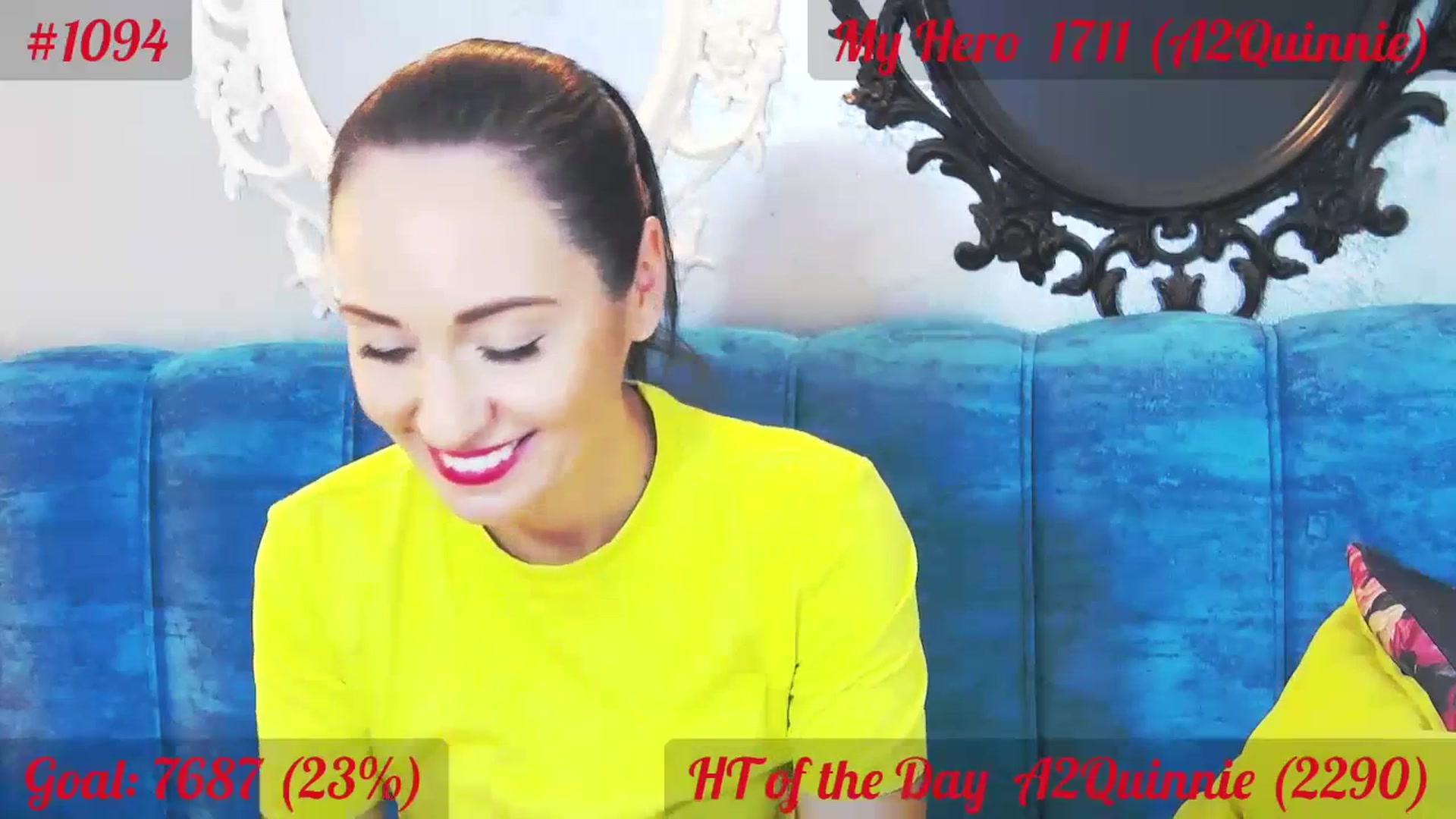 Gallery image thumbnail from QuinnieSmile's myfreecams stream on, 07/12/2023, 11:20 image 19 of 20