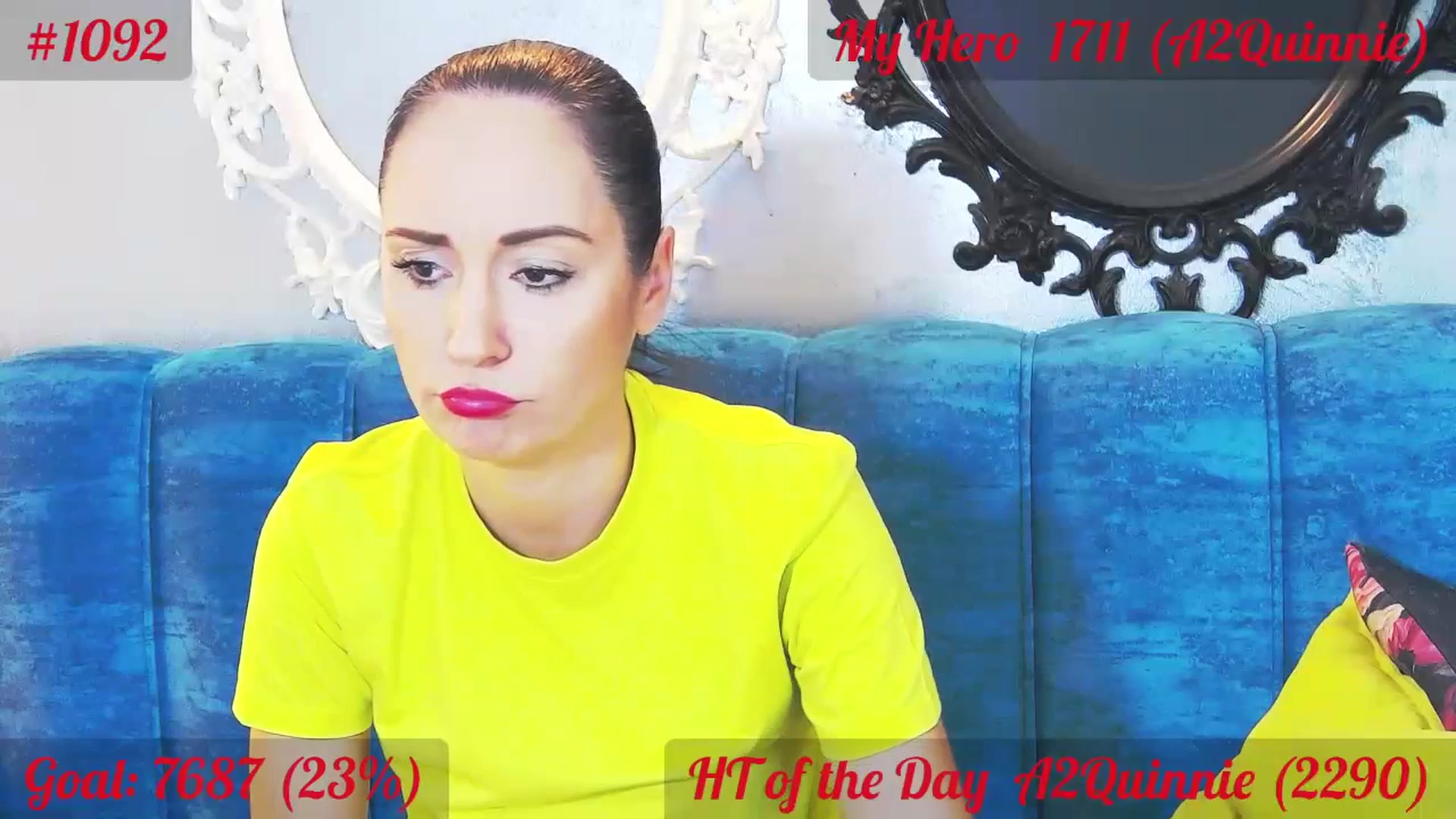 Gallery image thumbnail from QuinnieSmile's myfreecams stream on, 07/12/2023, 11:20 image 13 of 20