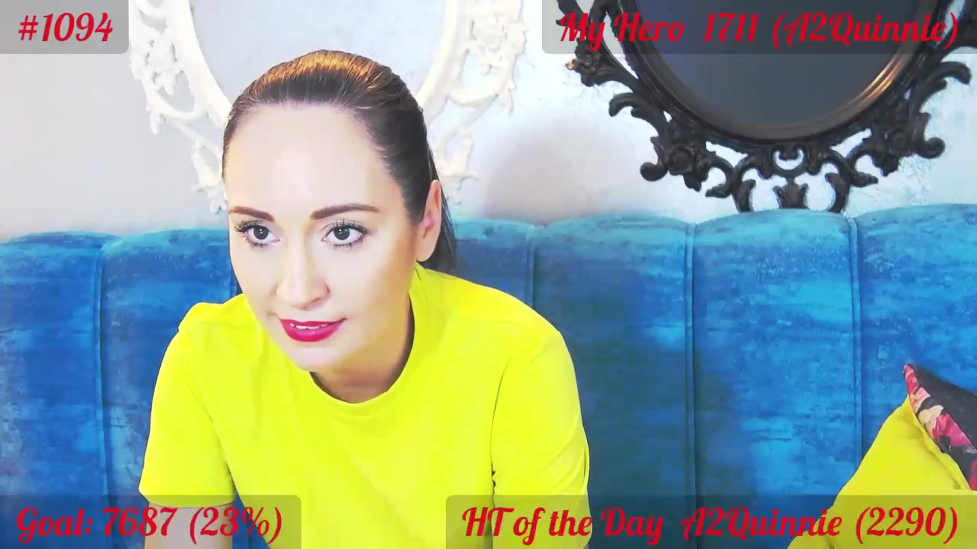 Gallery image thumbnail from QuinnieSmile's myfreecams stream on, 07/12/2023, 12:09 image 2 of 20